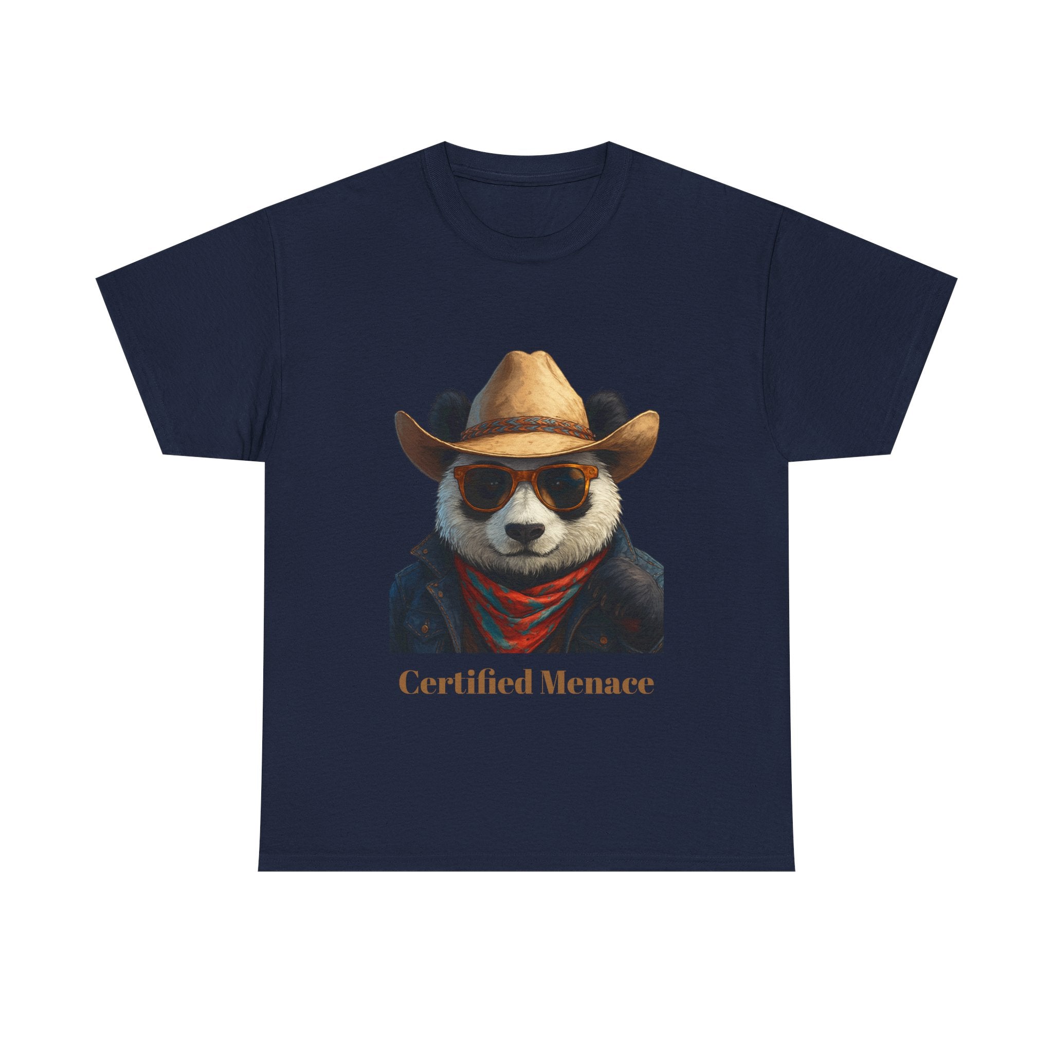 Certified Menace T-Shirt — 'Goon Panda Outfitters' Graphic Tee