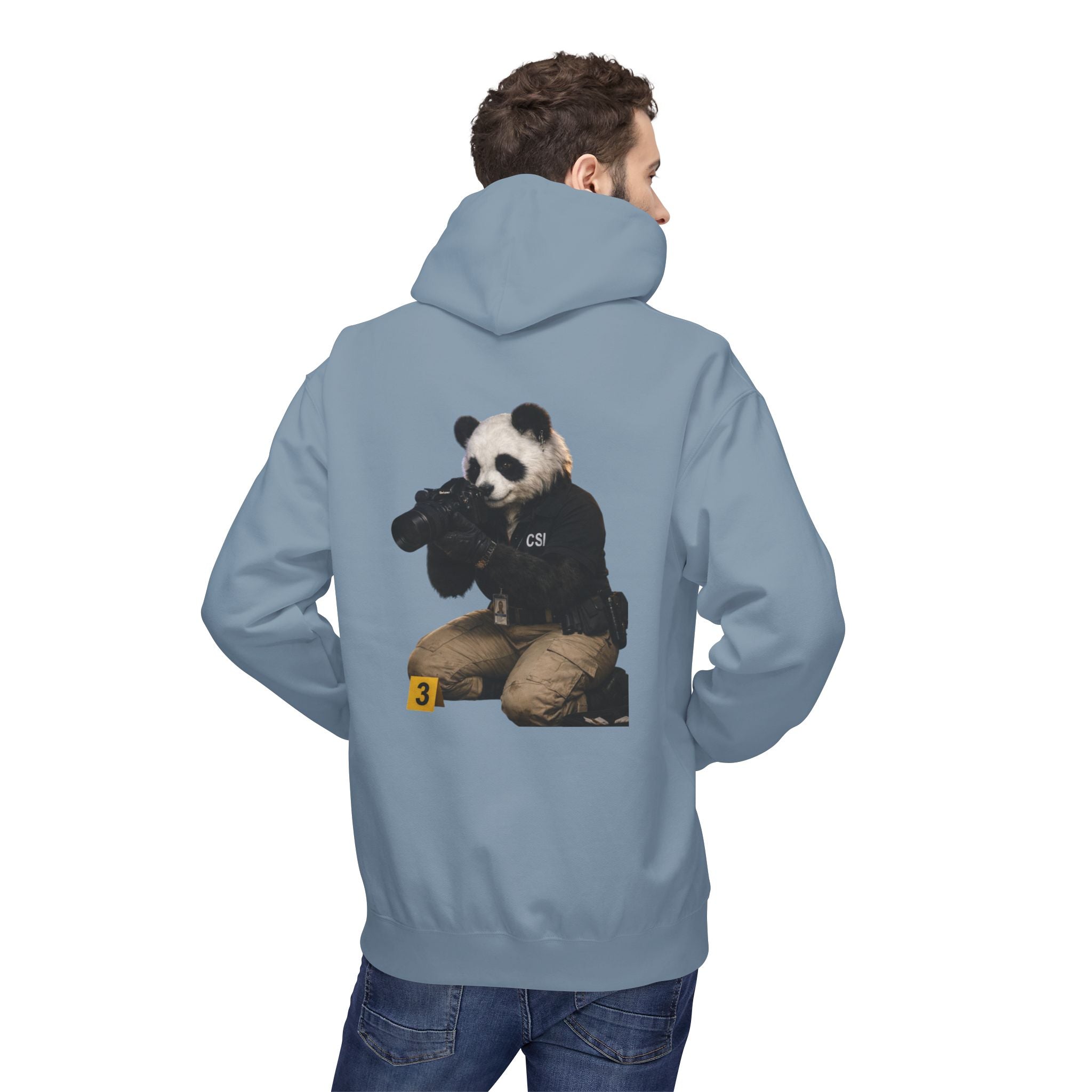 Panda CSI Hoodie — Cute Panda Graphic Pullover