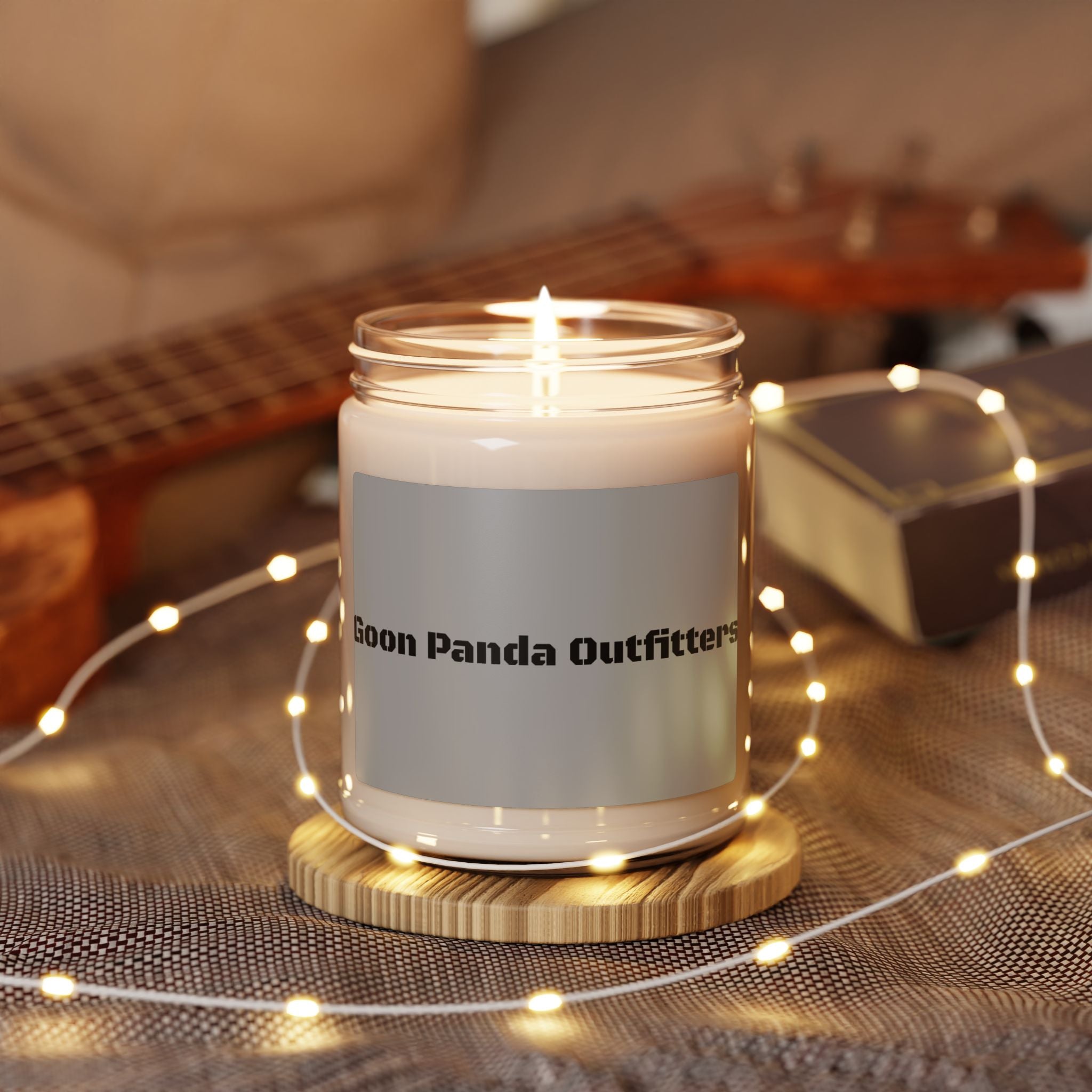Panda Scented Soy Candle — 9oz Home Fragrance