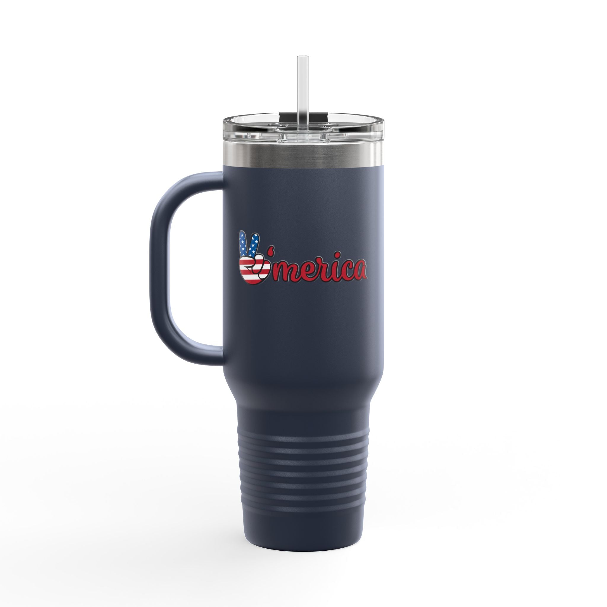 40oz Insulated Travel Mug - Goon Panda Outfitters Logo Stainless Tumbler