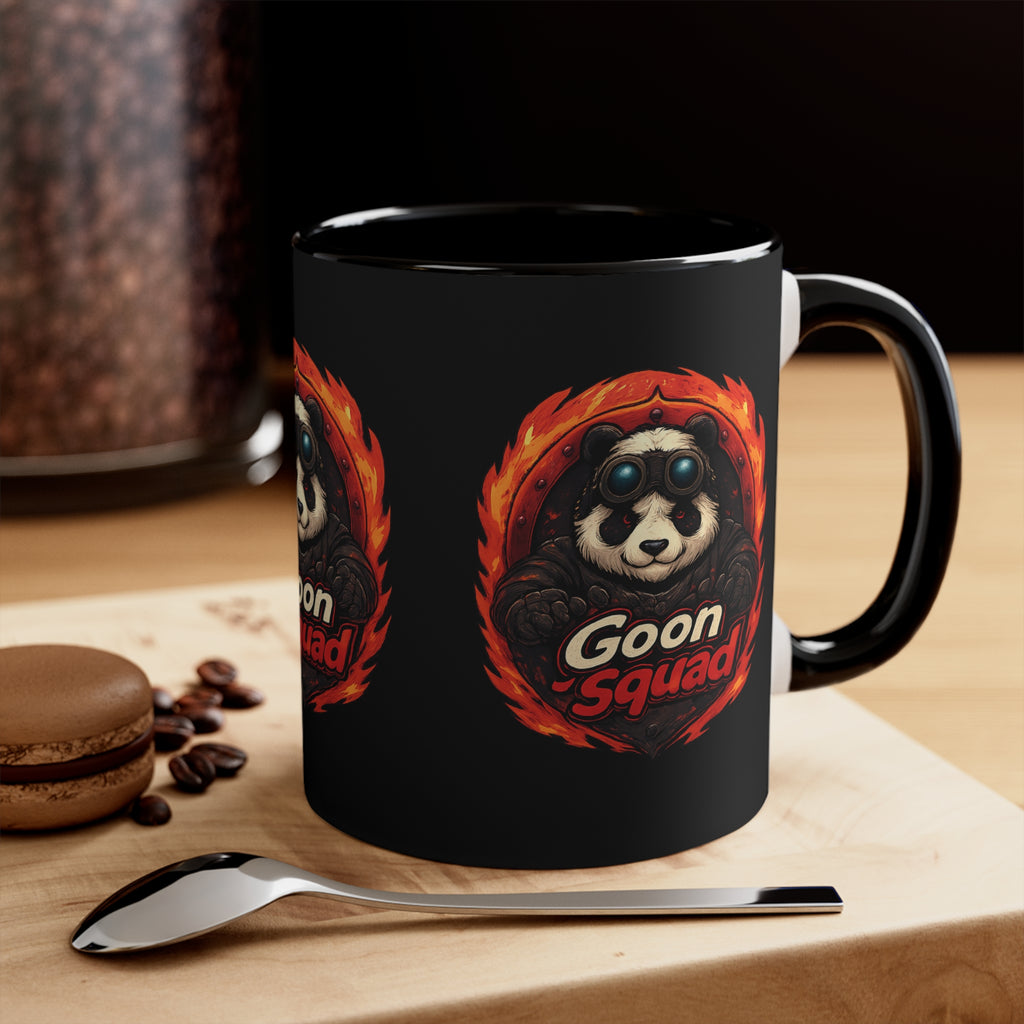 Colorful Panda Accent Mugs, 11oz