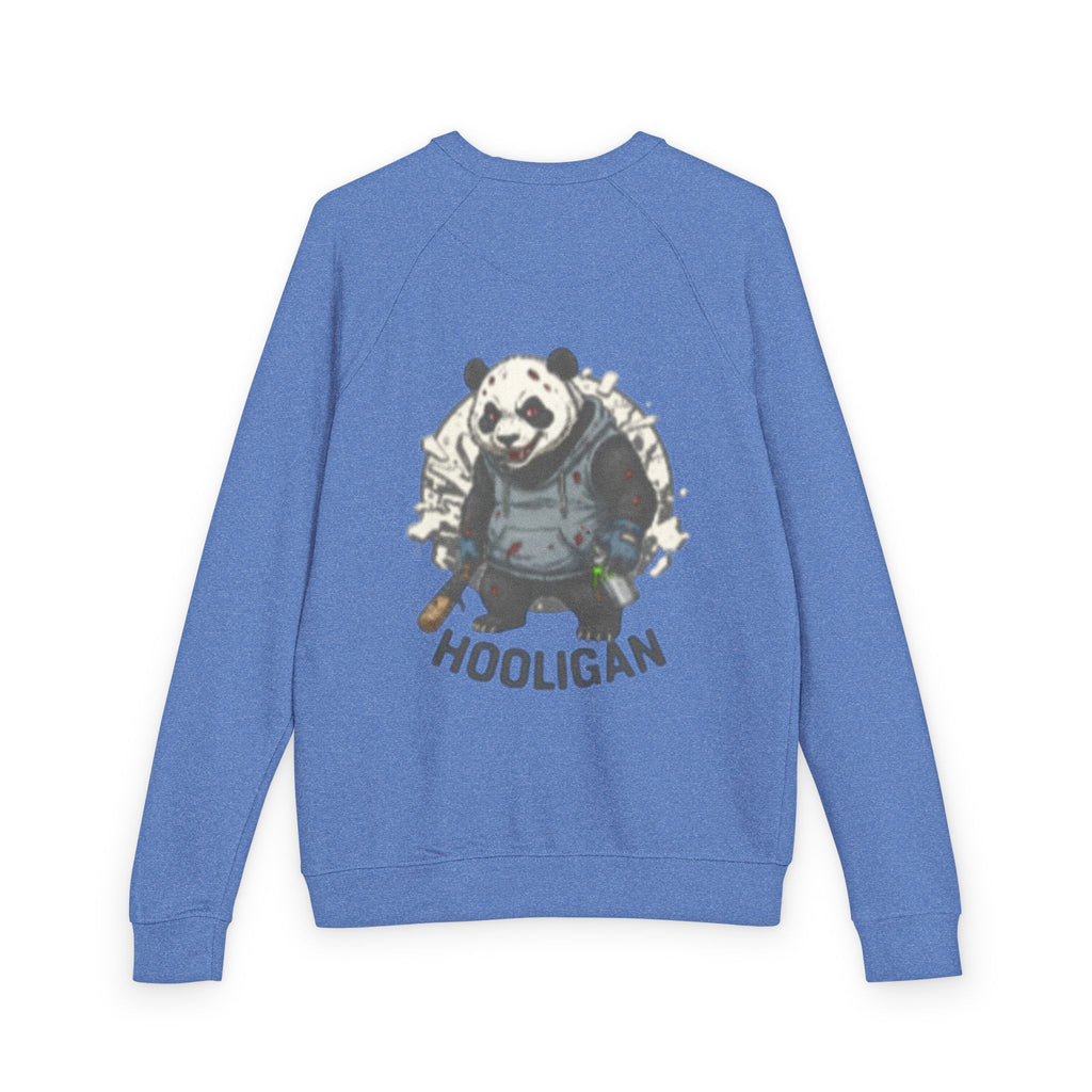 Panda Hooligan Raglan Crewneck Sweatshirt