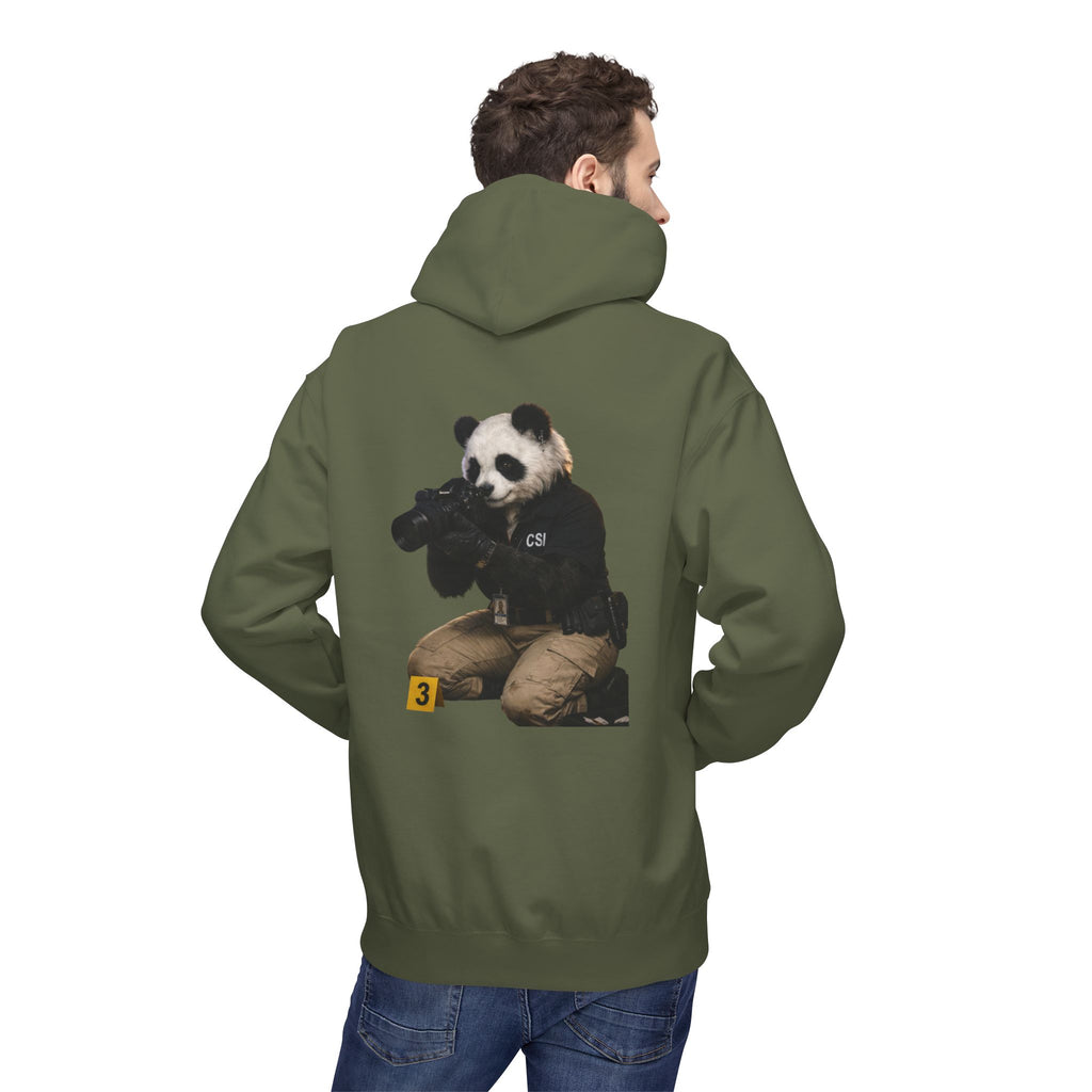 Panda CSI Hoodie — Cute Panda Graphic Pullover