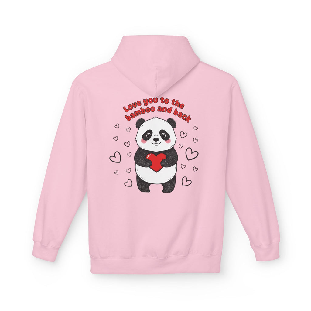 Valentine's Panda 'Love You to the Bamboo and Back' Hoodie
