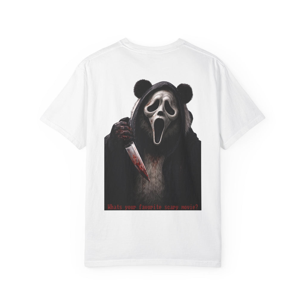 Scream Panda Graphic T-Shirt — Horror Tee