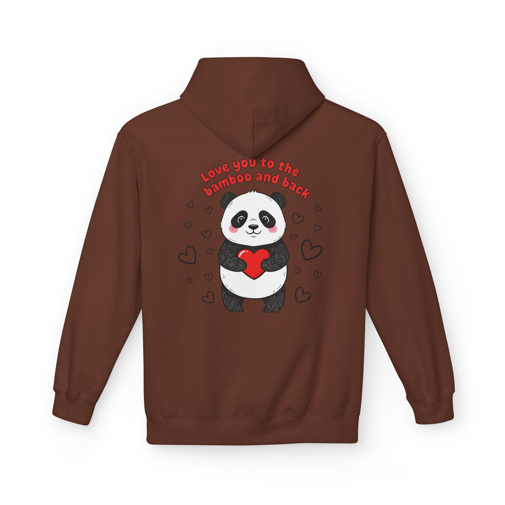 Valentine's Panda 'Love You to the Bamboo and Back' Hoodie