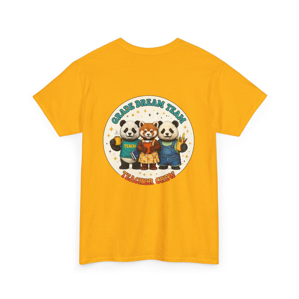 Panda Teacher Dream Team Tee