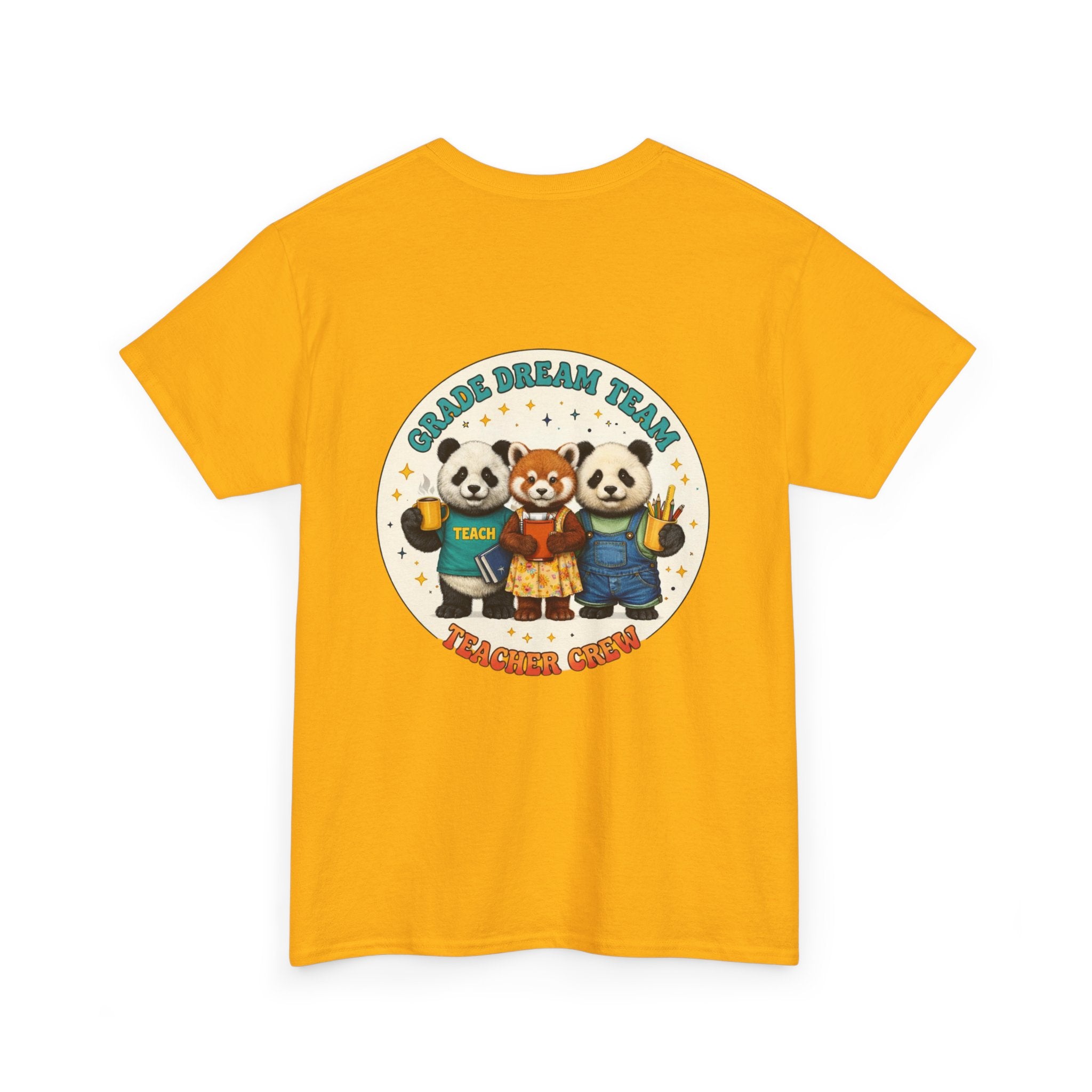 Panda Teacher Dream Team Tee