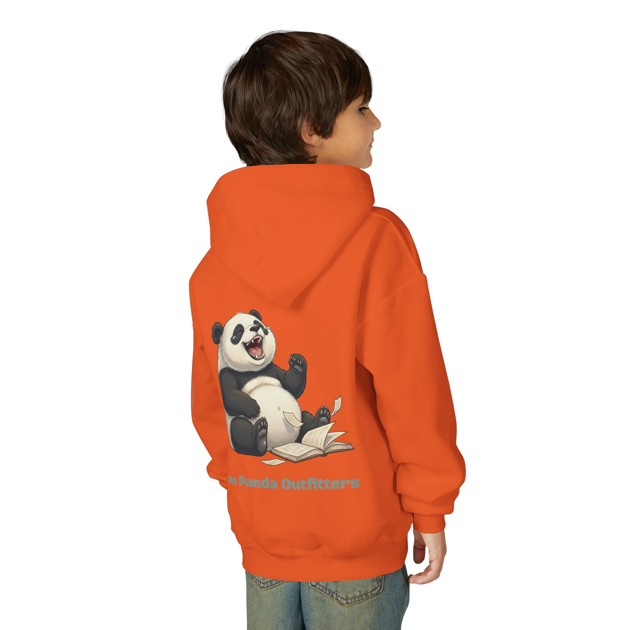 Panda Reading Youth Hoodie