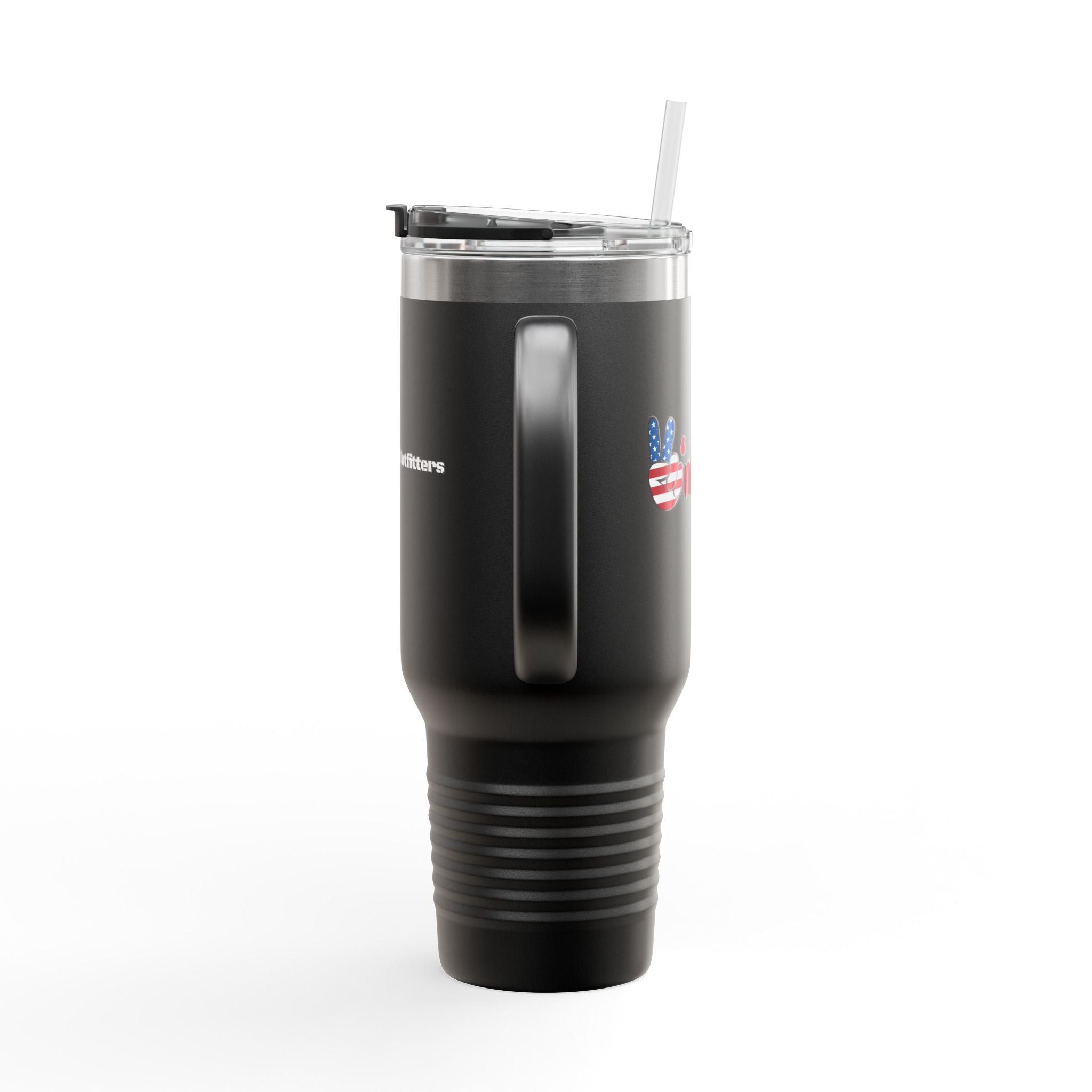 40oz Insulated Travel Mug - Goon Panda Outfitters Logo Stainless Tumbler