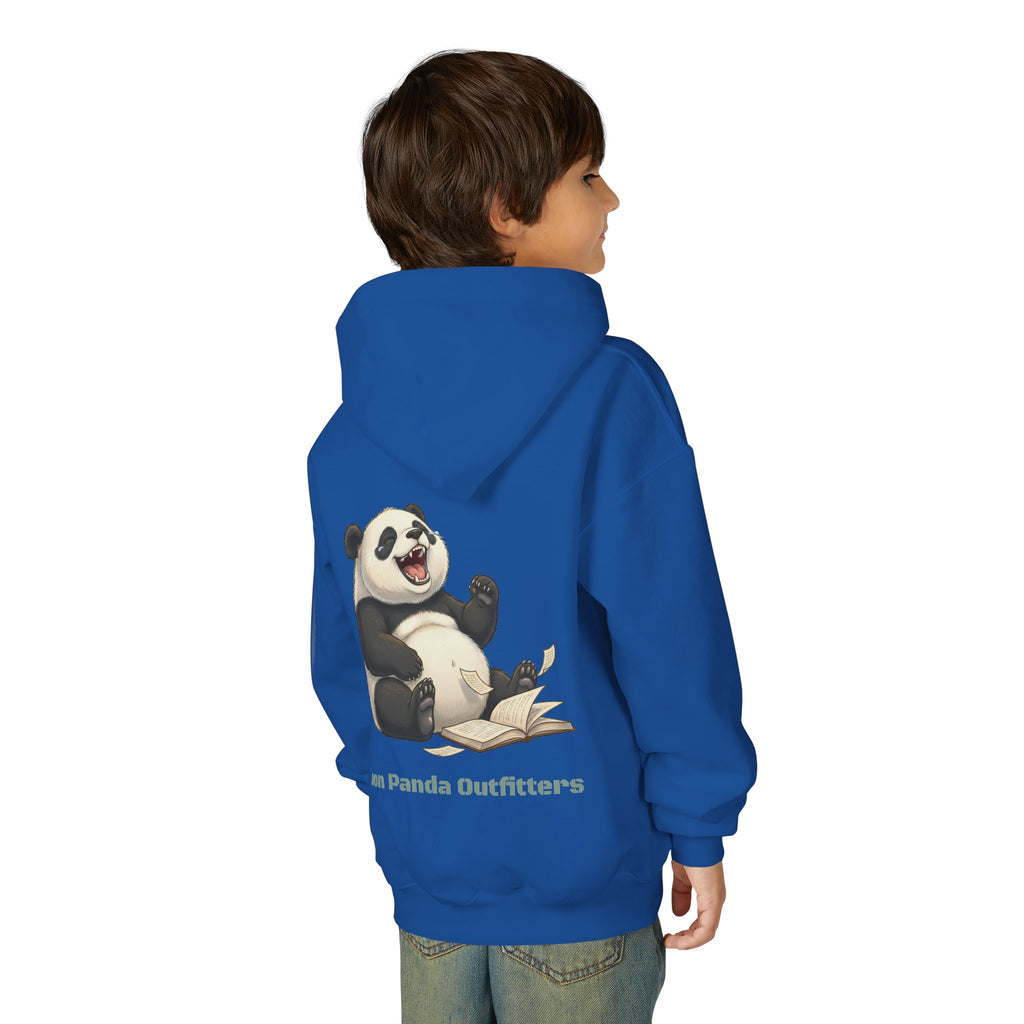 Panda Reading Youth Hoodie
