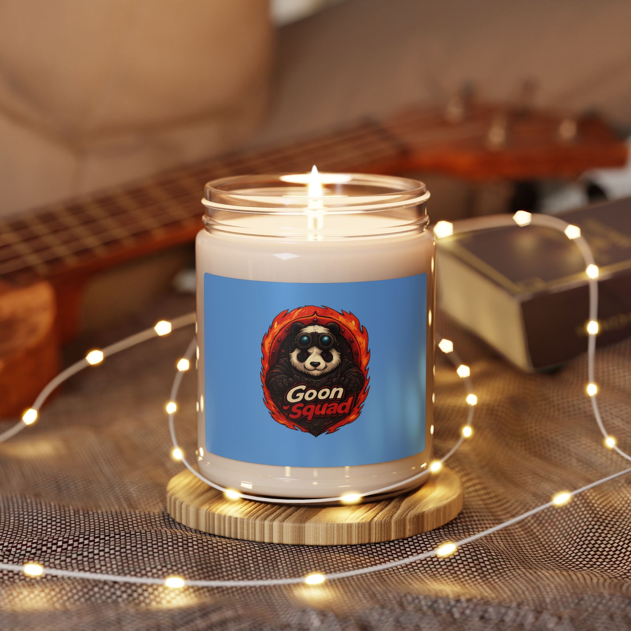 Panda Scented Soy Candle — 9oz Home Fragrance