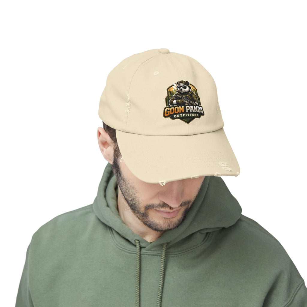 Goon Panda Outfitters Distressed Baseball Cap