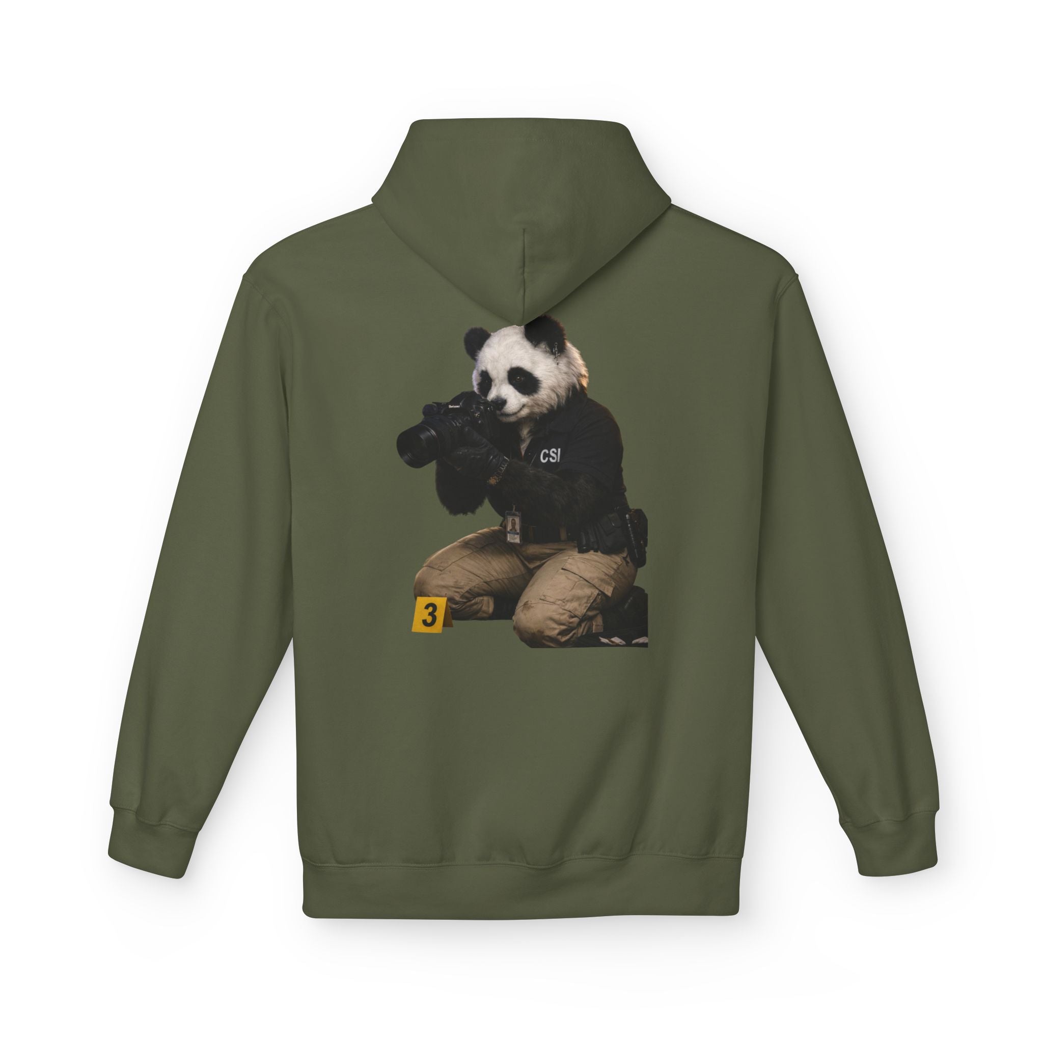 Panda CSI Hoodie — Cute Panda Graphic Pullover