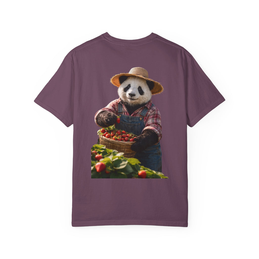 Panda Strawberry Farmer T-Shirt