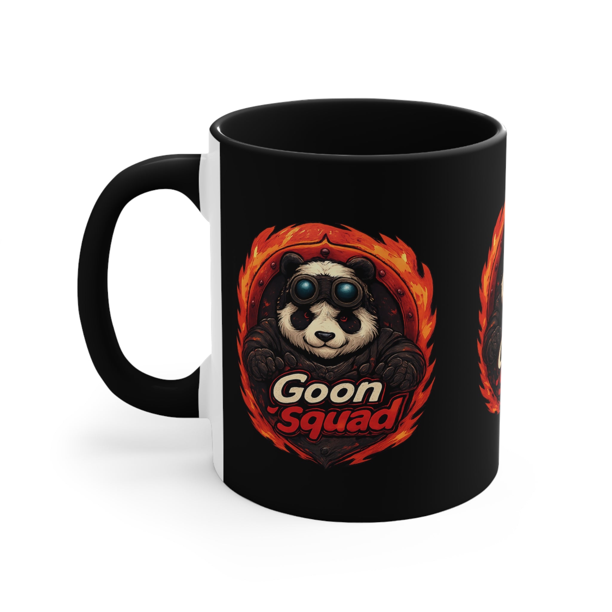 Colorful Panda Accent Mugs, 11oz