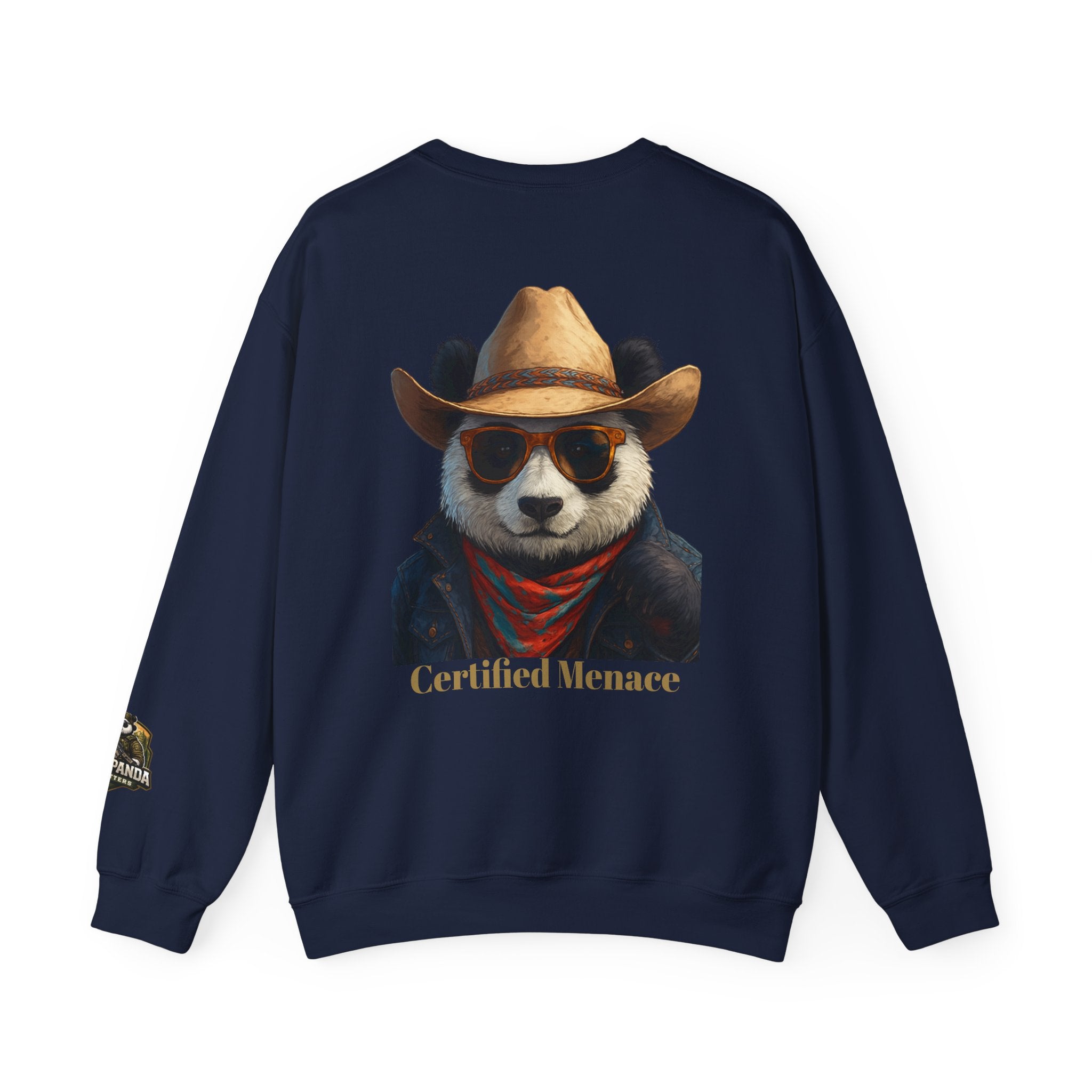 Certified Menace Panda Unisex Heavy Blend™ Crewneck Sweatshirt