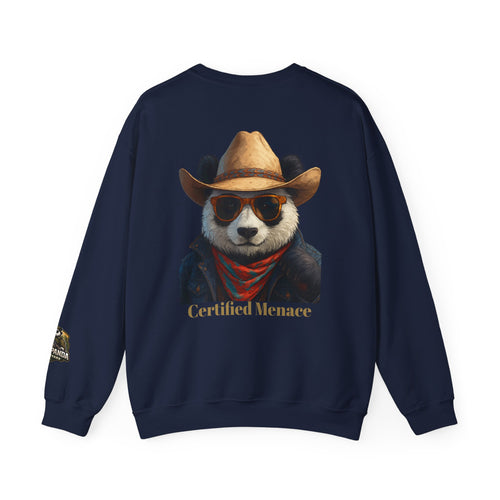 Certified Menace Panda Unisex Heavy Blend™ Crewneck Sweatshirt