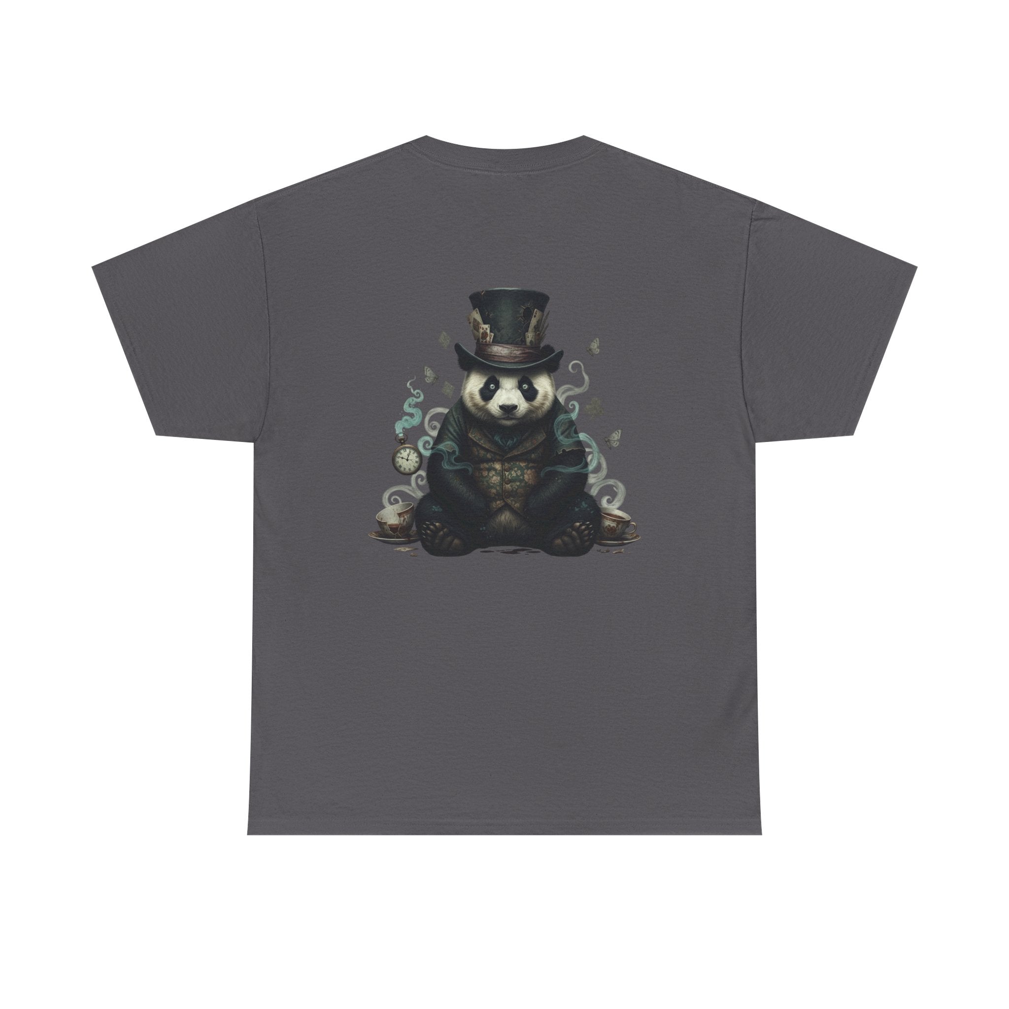 Panda Gentleman T-Shirt — Top Hat Steampunk Panda Graphic Tee