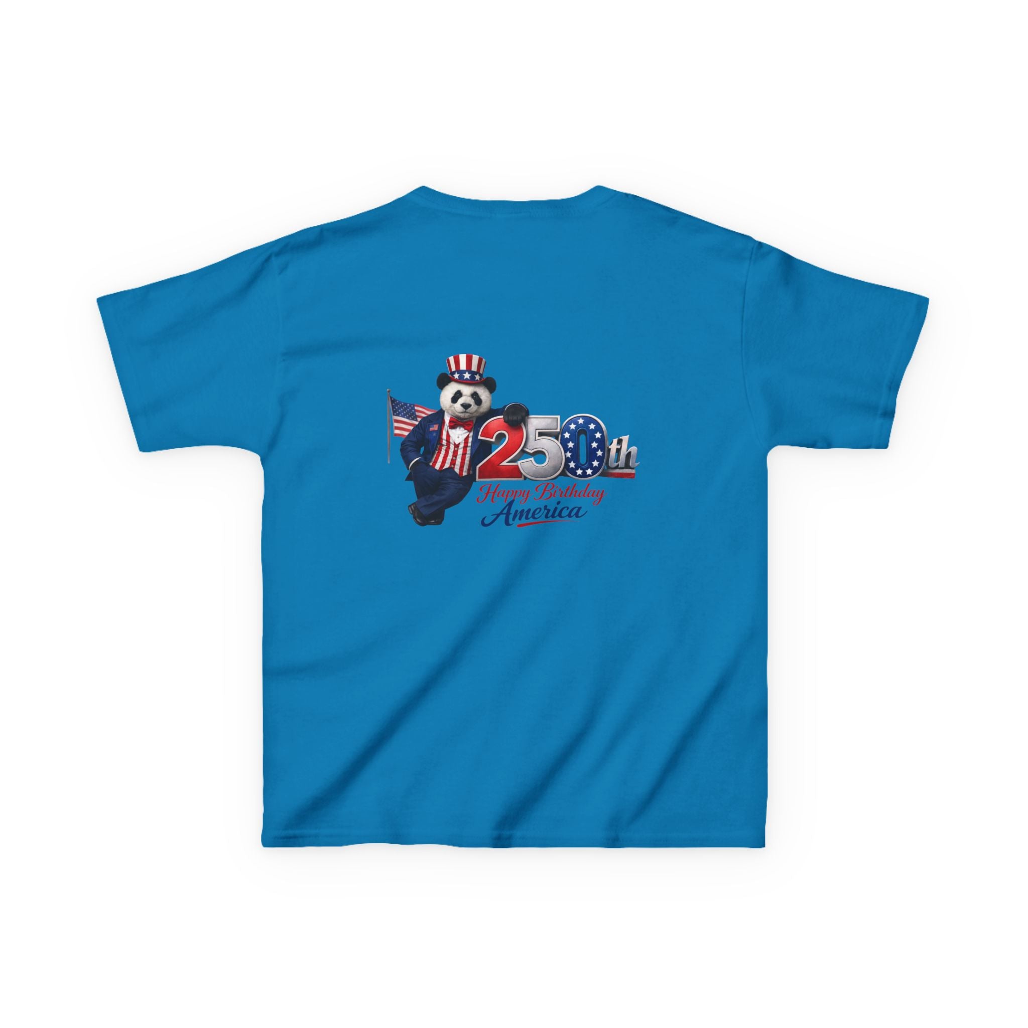 Kids Tee — "Goon Panda Outfitters" 250th Proudly Serving America Patriotic Shirt