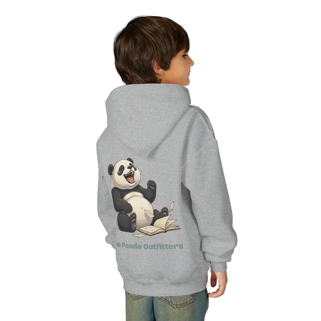 Panda Reading Youth Hoodie