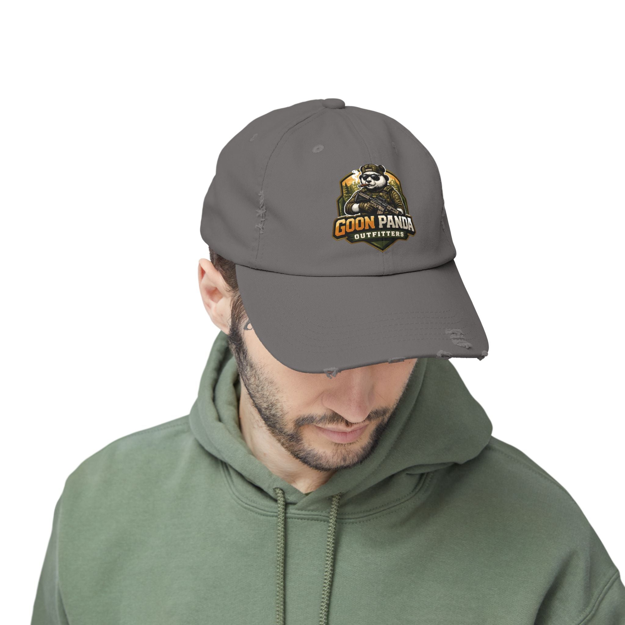 Goon Panda Outfitters Distressed Baseball Cap