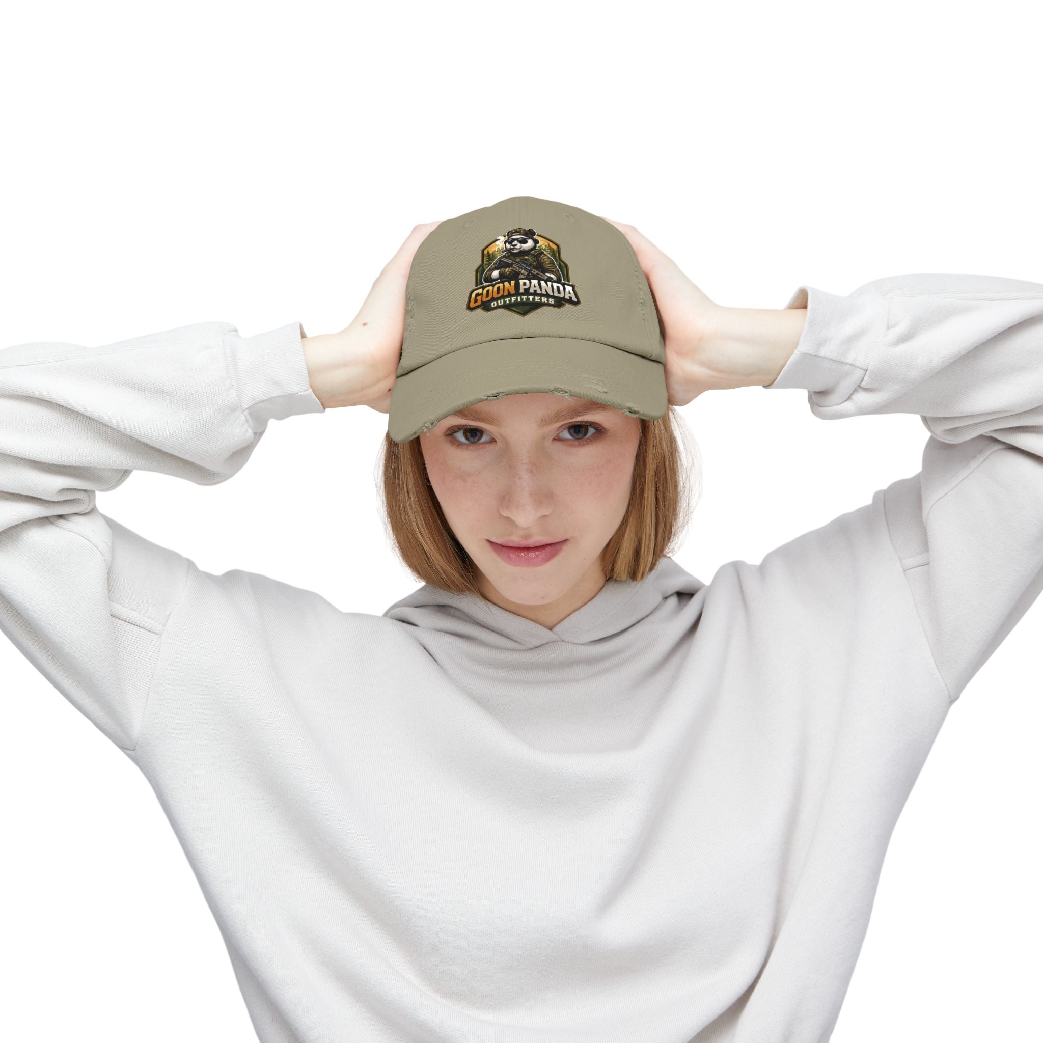 Goon Panda Outfitters Distressed Baseball Cap