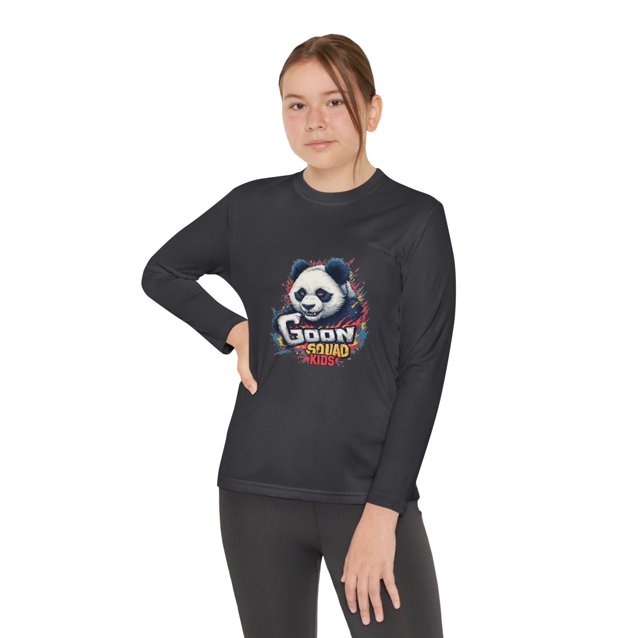 Goon Squad Panda Youth Long Sleeve Tee