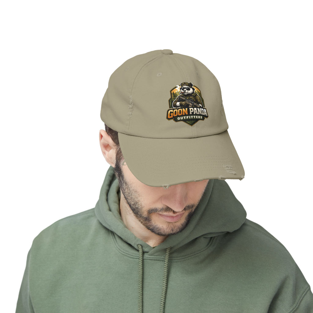 Goon Panda Outfitters Distressed Baseball Cap