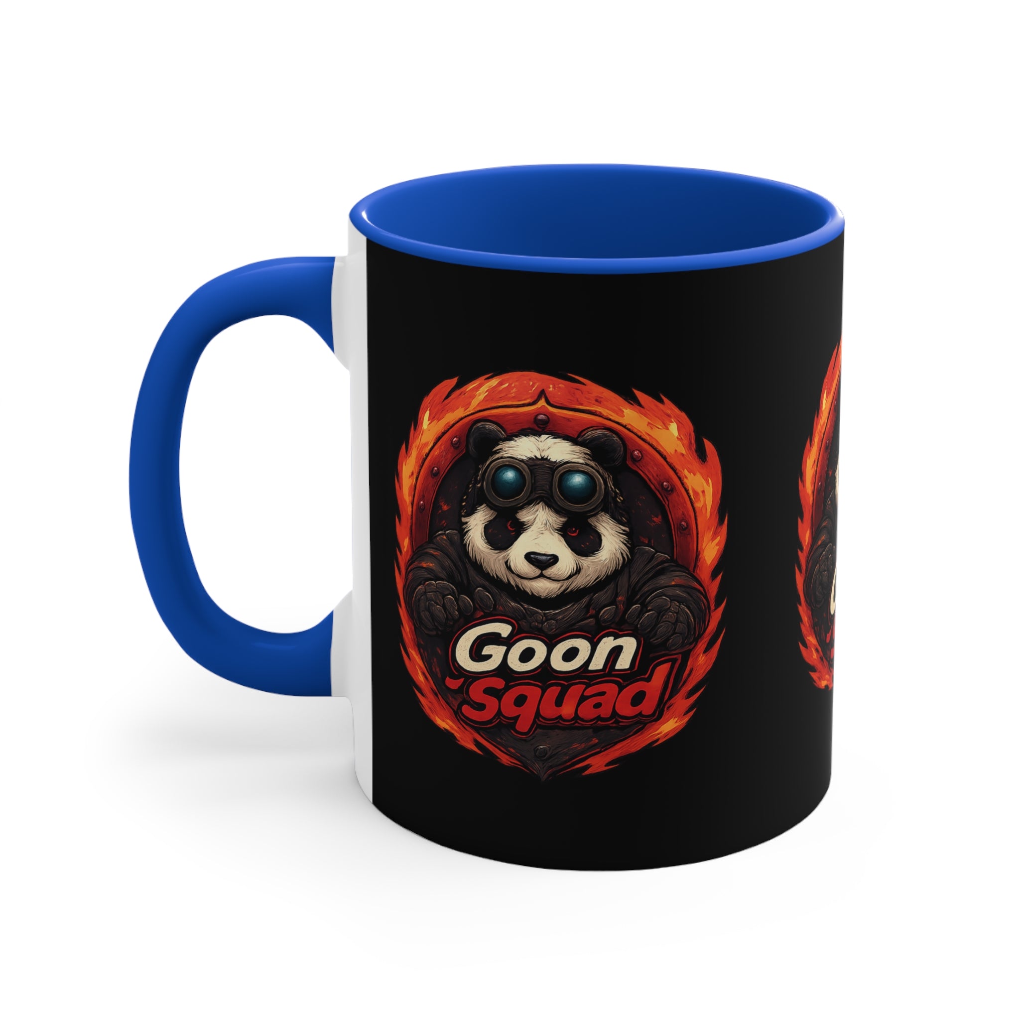 Colorful Panda Accent Mugs, 11oz
