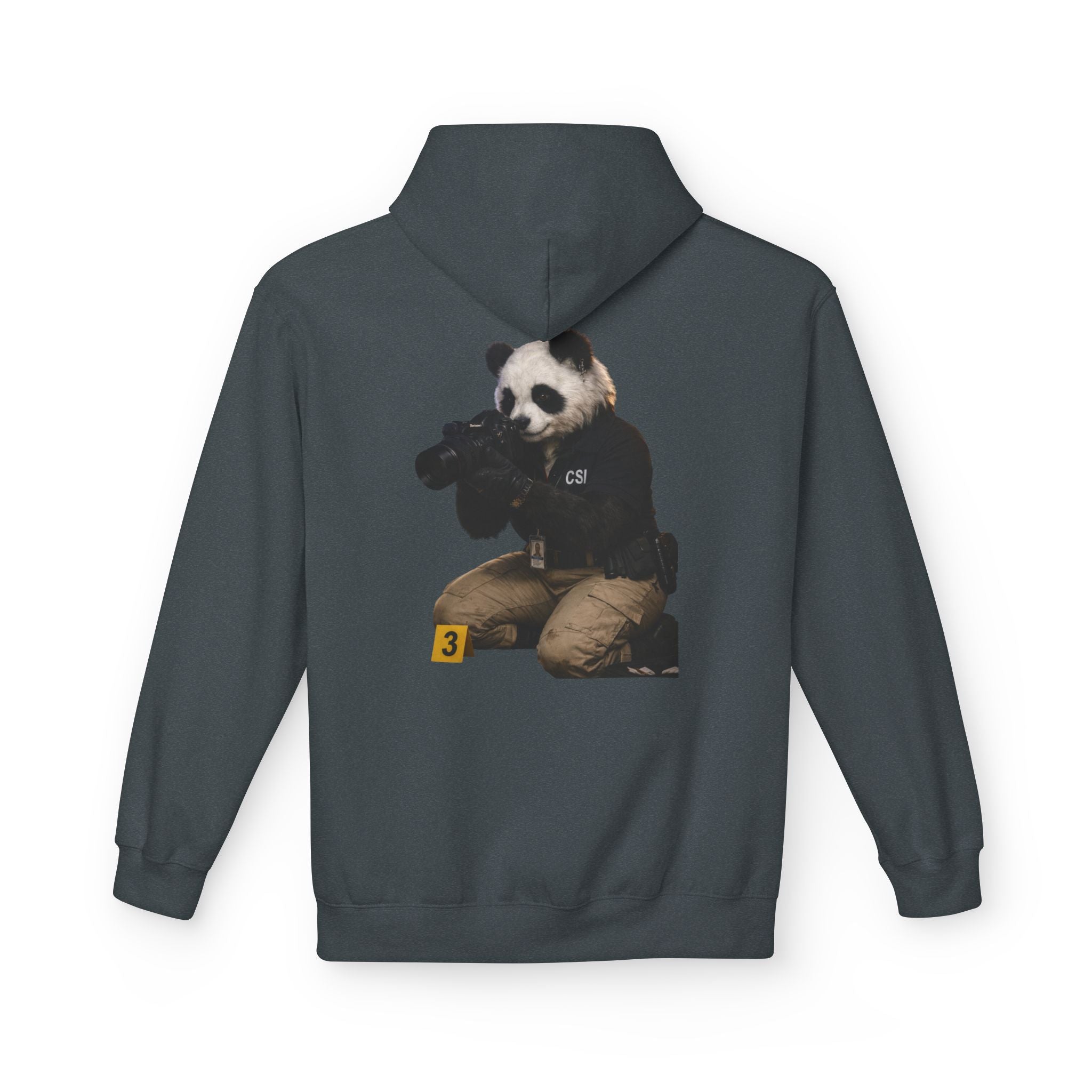 Panda CSI Hoodie — Cute Panda Graphic Pullover