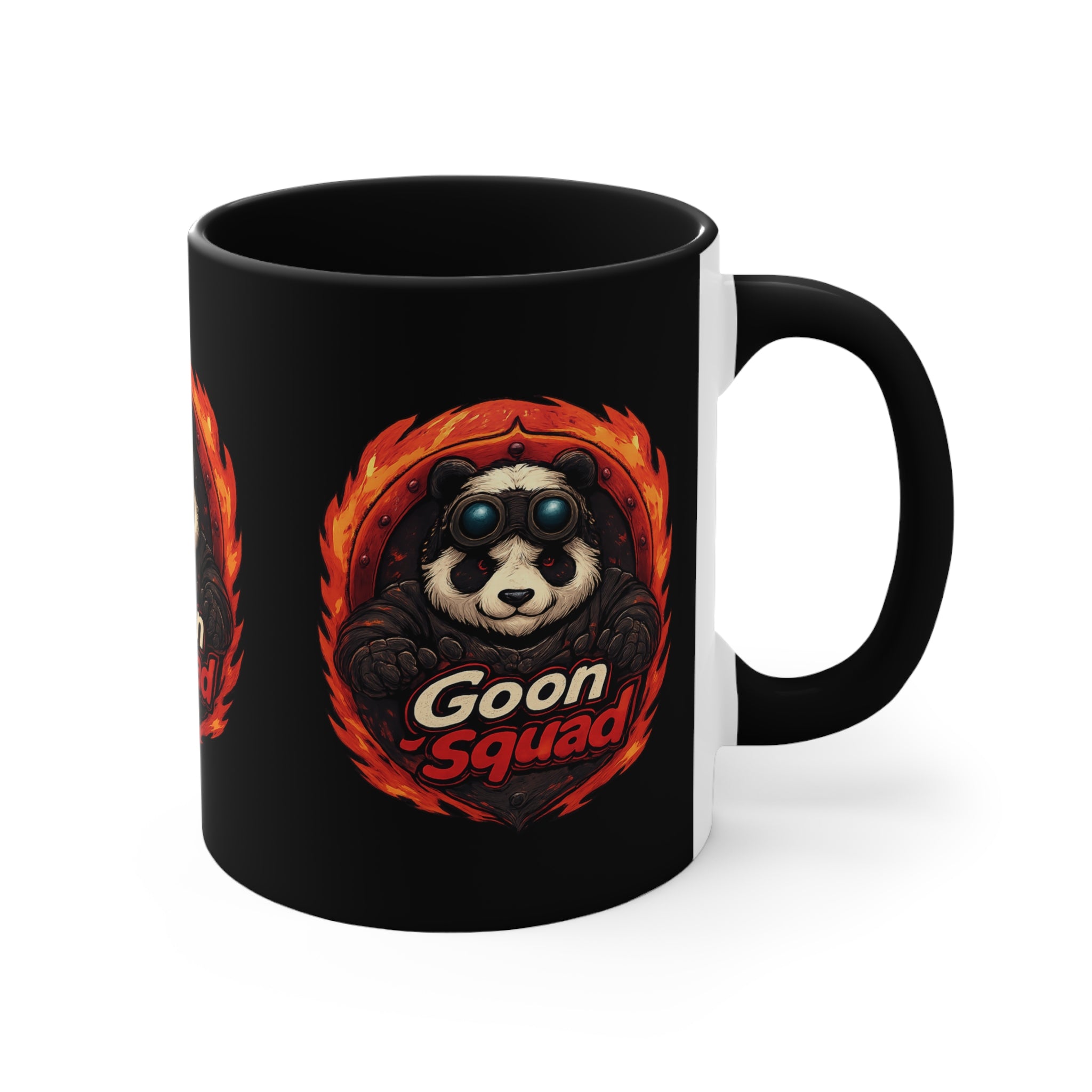 Colorful Panda Accent Mugs, 11oz