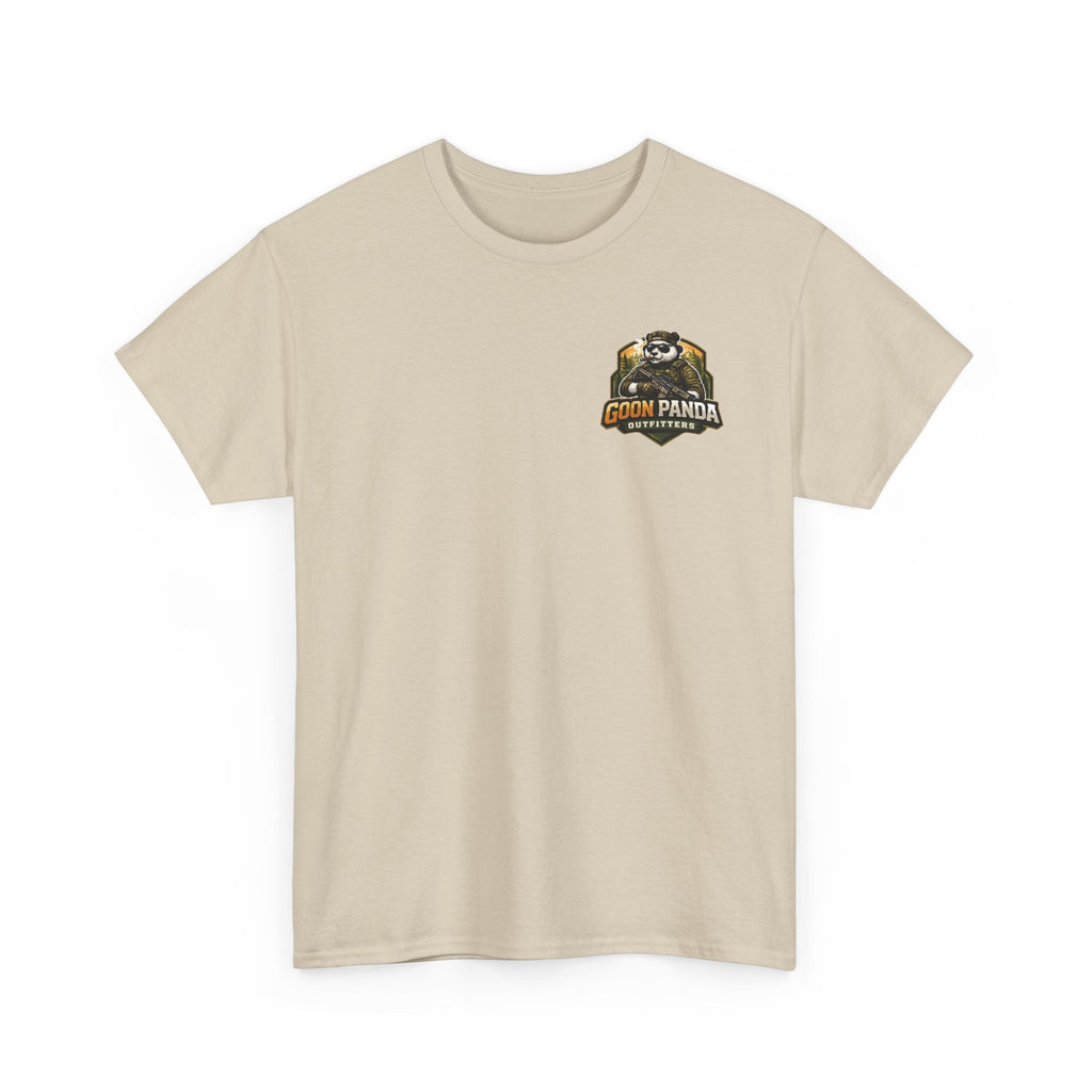 Panda Biker T-Shirt — Retro Motorcycle Riding Panda Graphic Tee