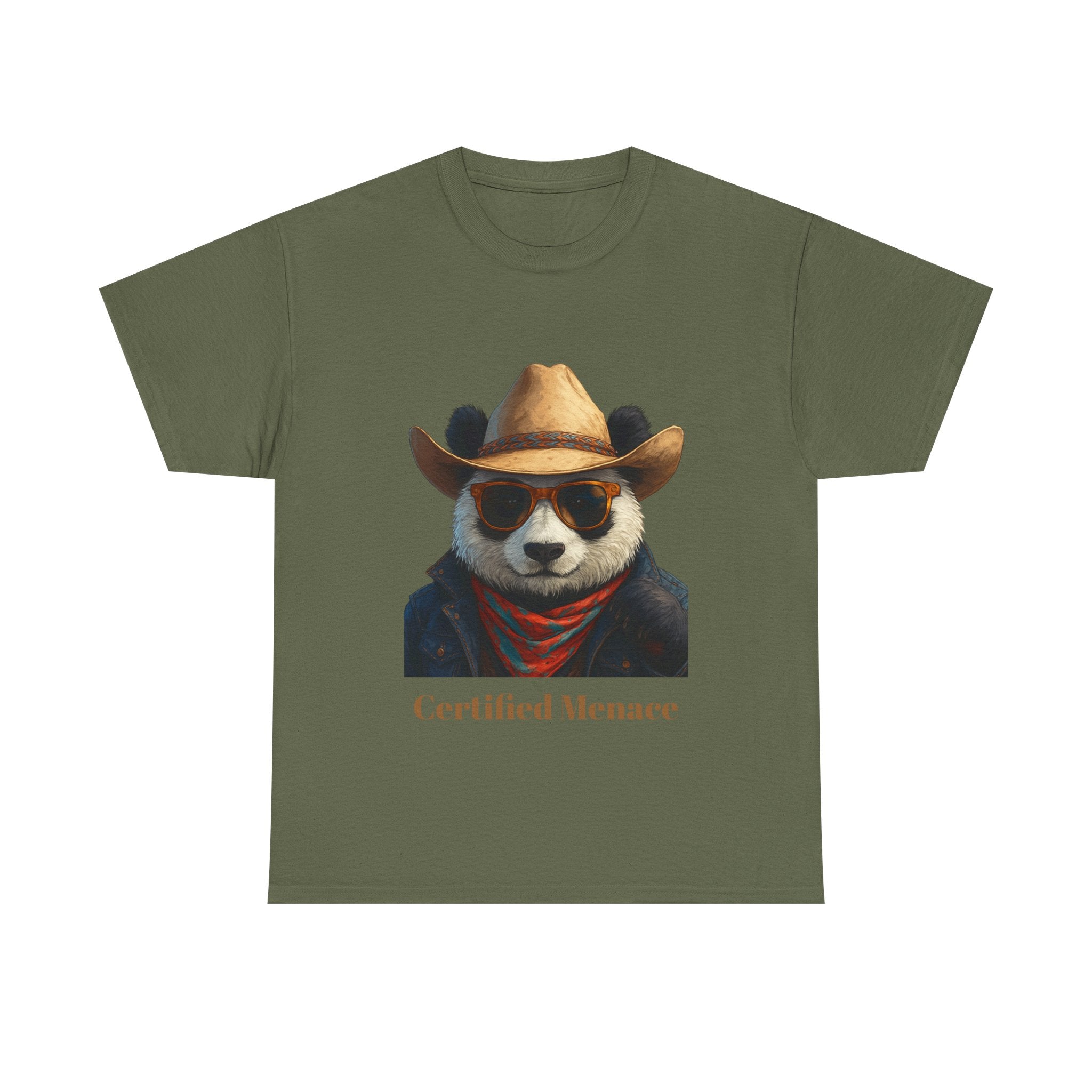 Certified Menace T-Shirt — 'Goon Panda Outfitters' Graphic Tee
