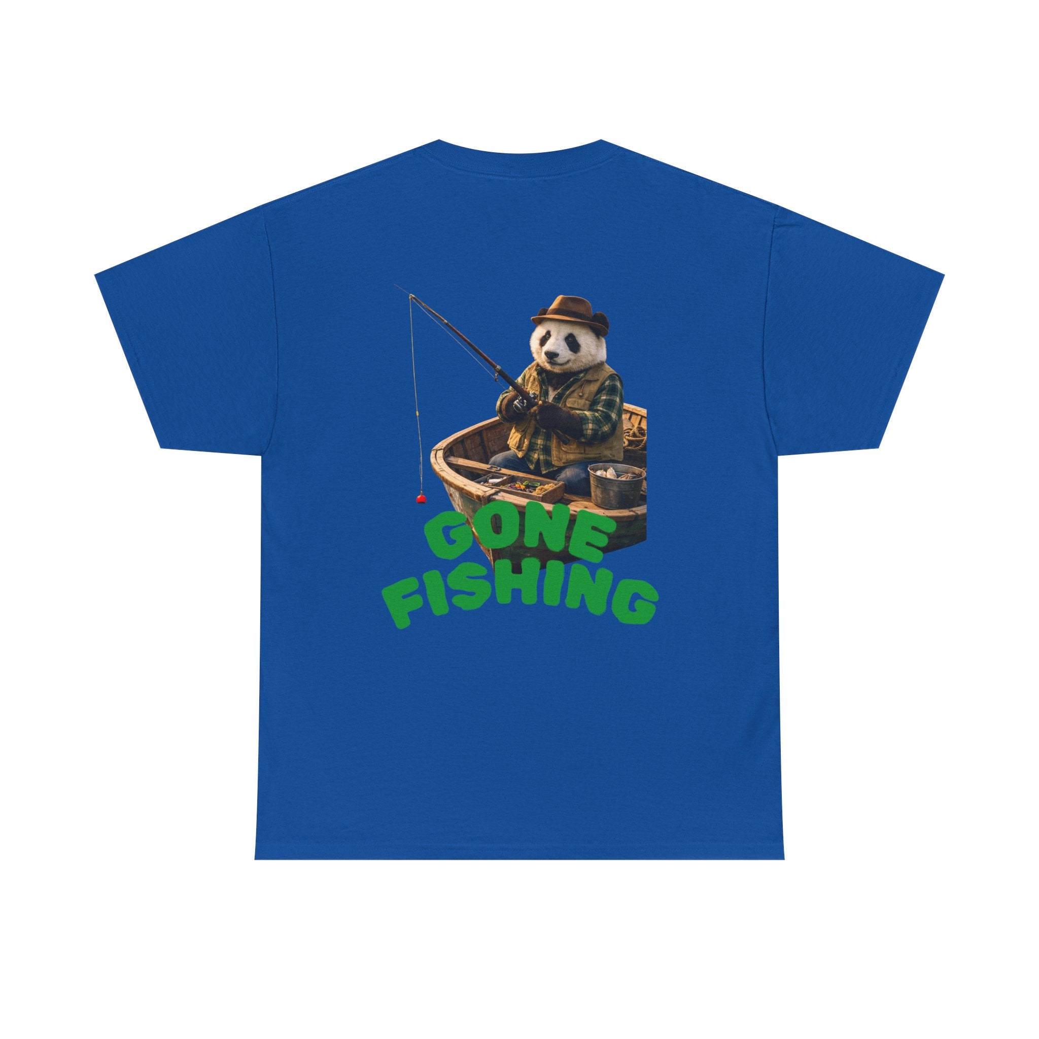 Gone Fishing Panda T-Shirt