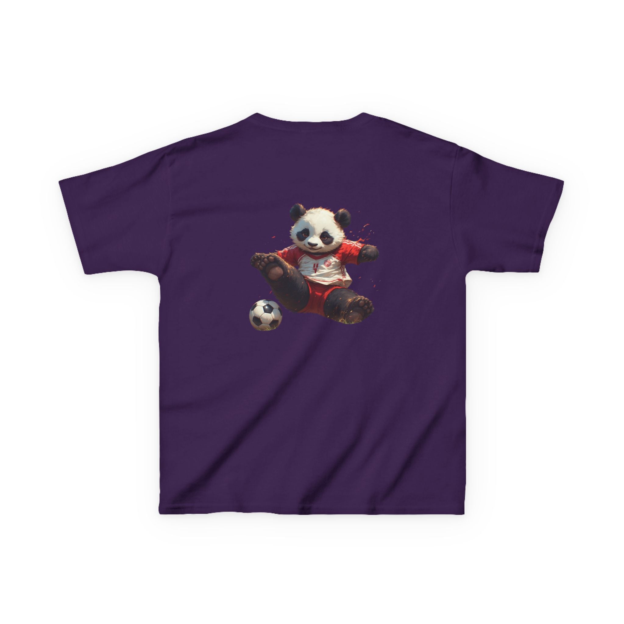 Kids Panda Soccer T‑Shirt — "Goon Panda Outfitters" Graphic Tee