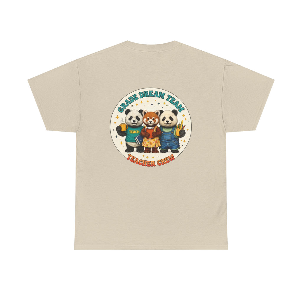 Panda Teacher Dream Team Tee