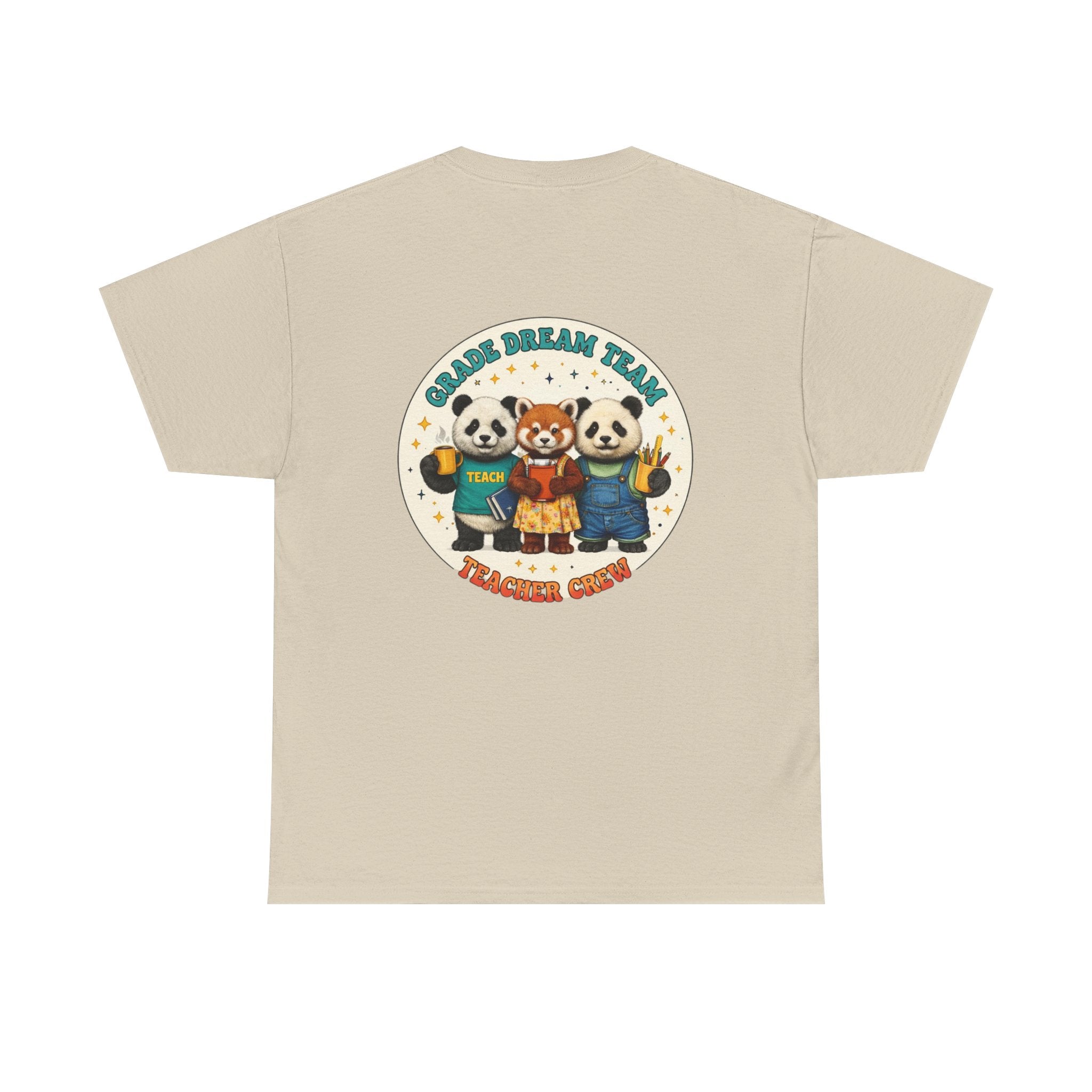 Panda Teacher Dream Team Tee