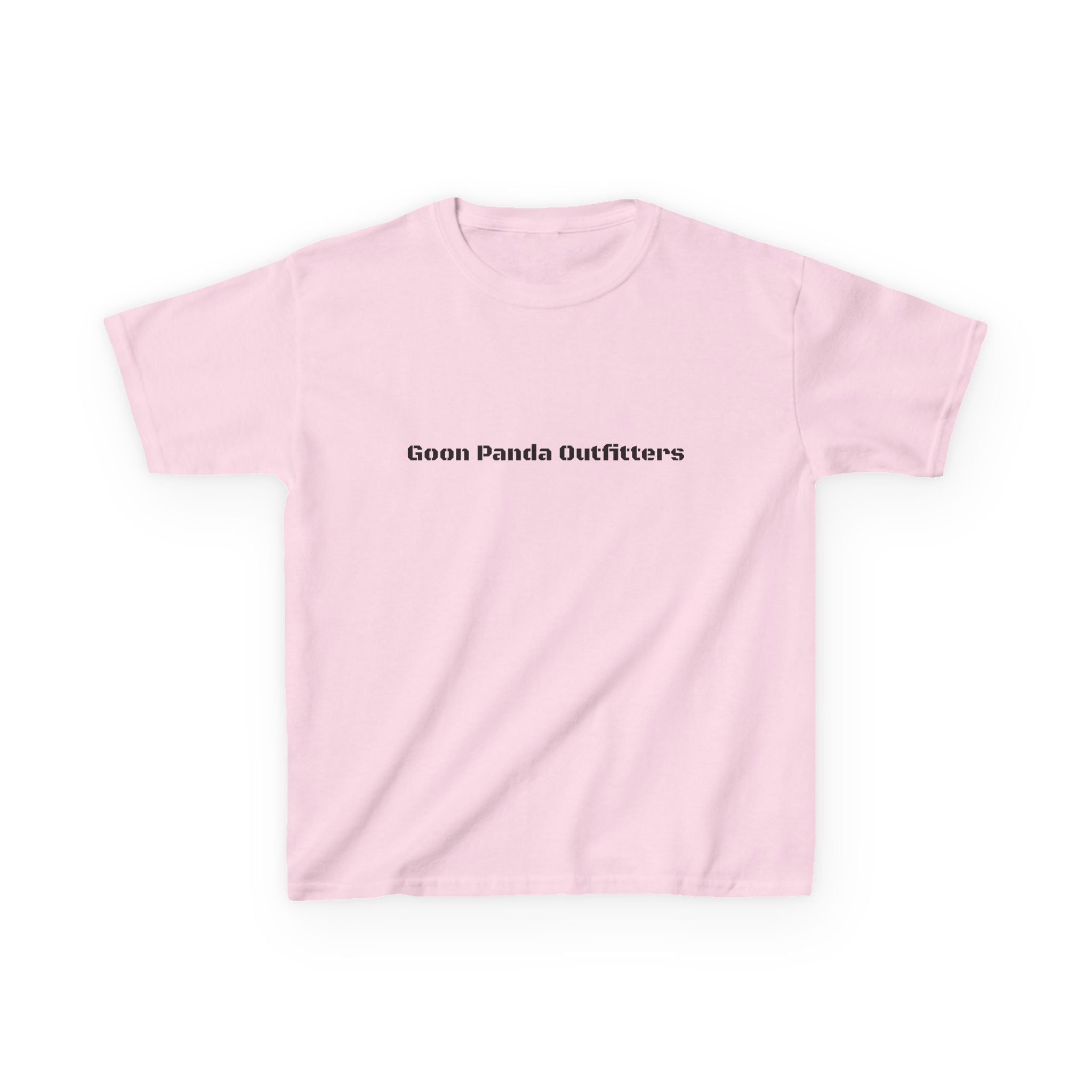 Kids Panda Soccer T‑Shirt — "Goon Panda Outfitters" Graphic Tee