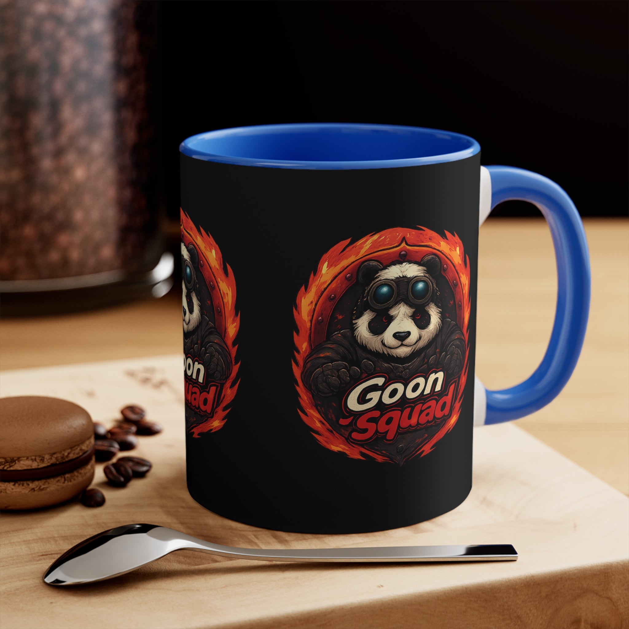 Colorful Panda Accent Mugs, 11oz