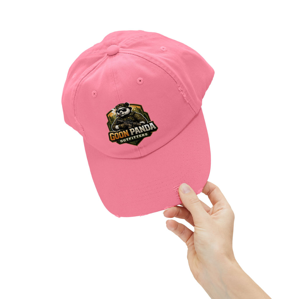 Goon Panda Outfitters Distressed Baseball Cap