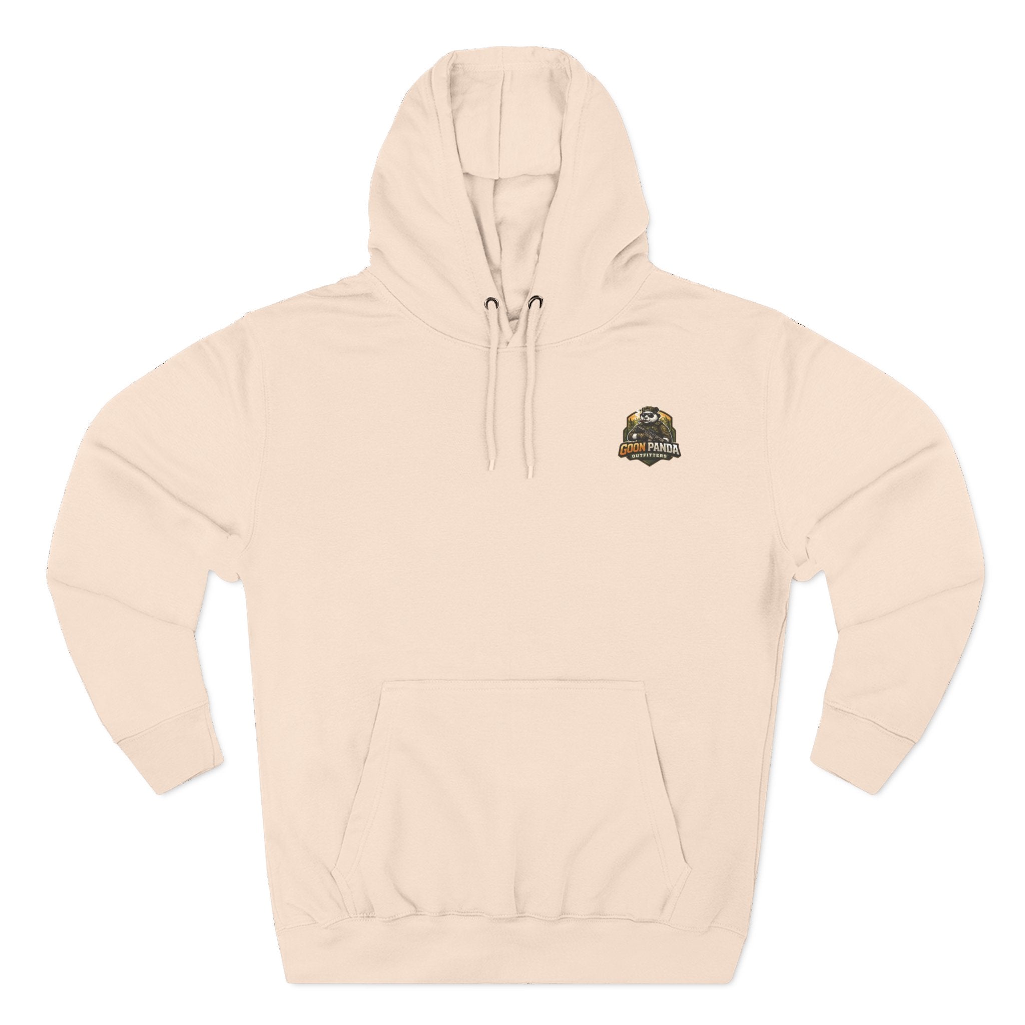 Drunk-ish Panda Hoodie — Funny Beer Lumberjack Animal Graphic Fleece Hoodie