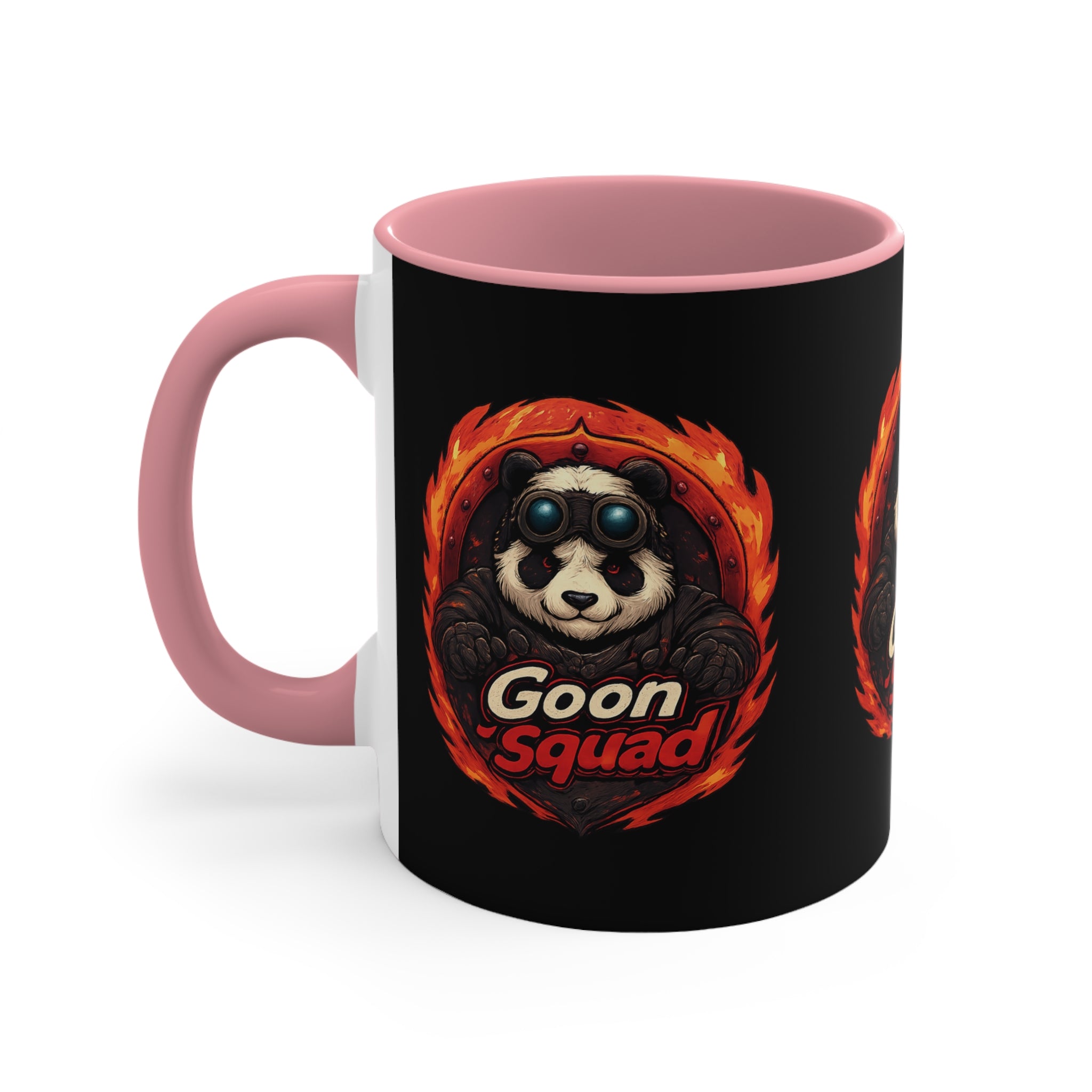 Colorful Panda Accent Mugs, 11oz