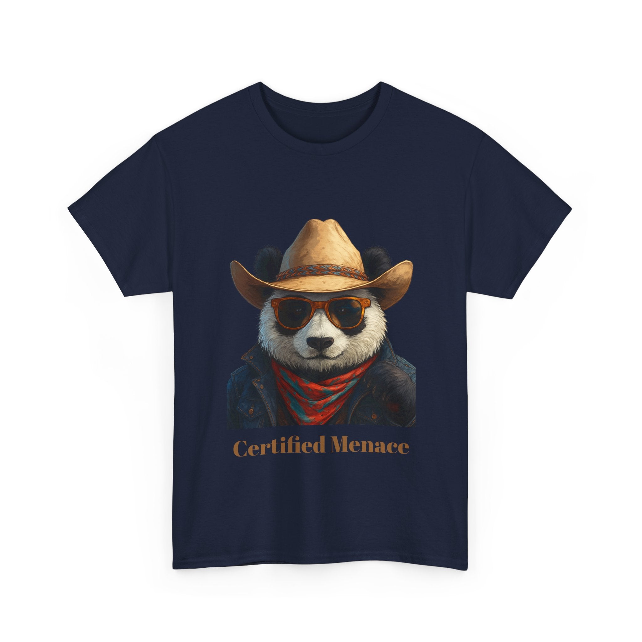 Certified Menace T-Shirt — 'Goon Panda Outfitters' Graphic Tee