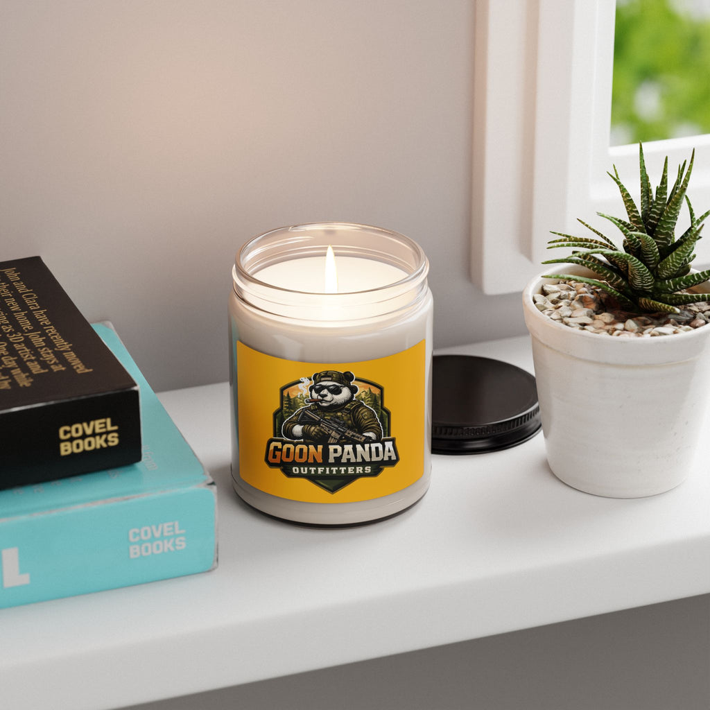 Panda Scented Soy Candle — 9oz Home Fragrance