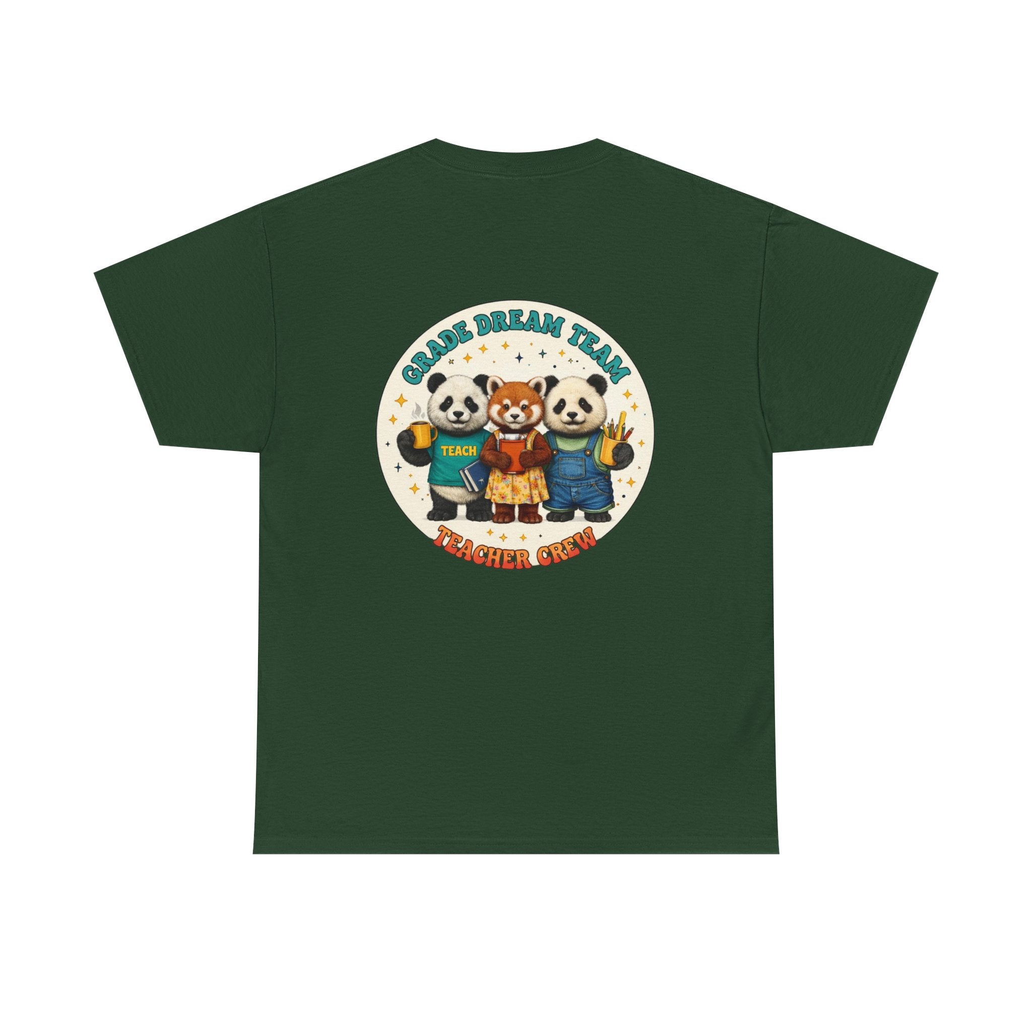 Panda Teacher Dream Team Tee