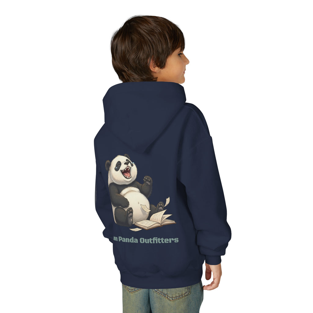Panda Reading Youth Hoodie