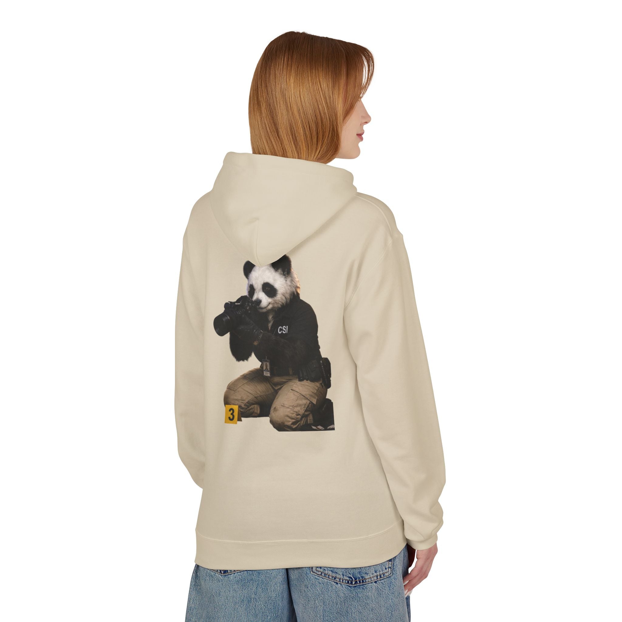 Panda CSI Hoodie — Cute Panda Graphic Pullover