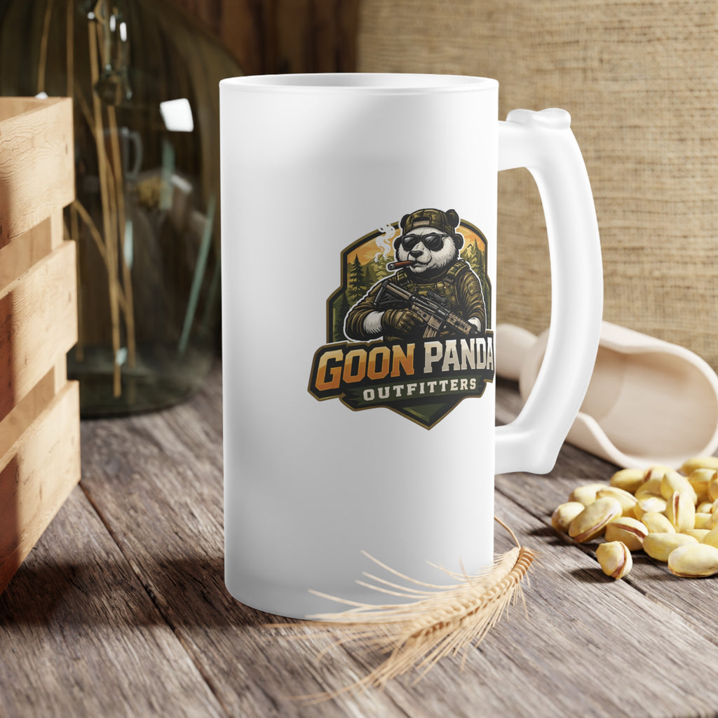 Frosted Glass Beer Mug