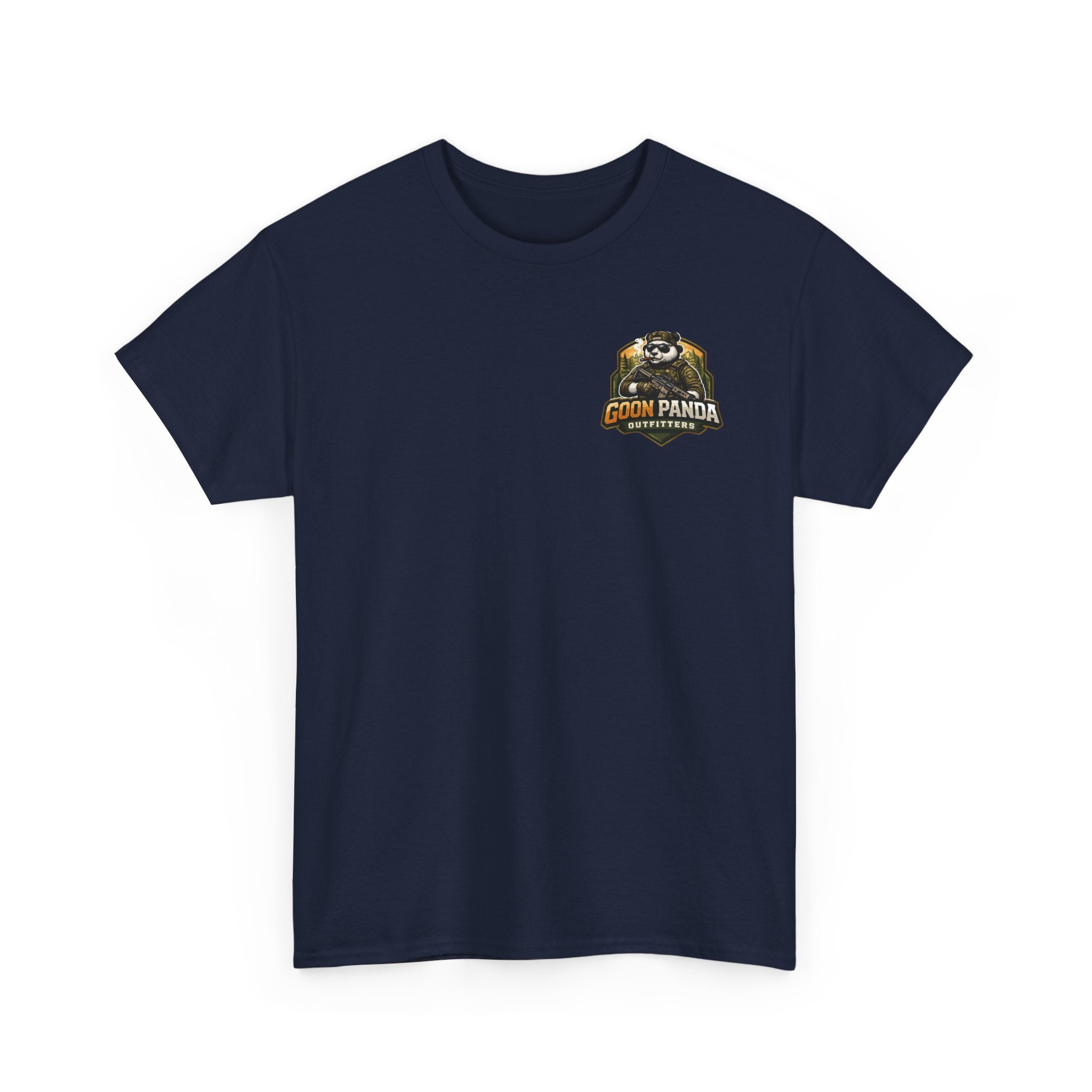 Panda Biker T-Shirt — Retro Motorcycle Riding Panda Graphic Tee